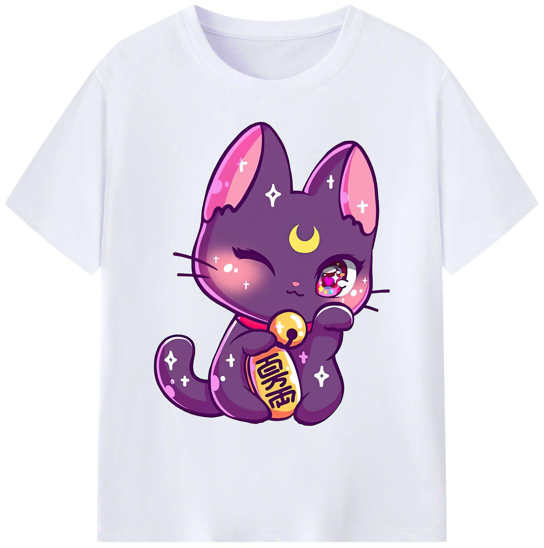 （画像用） 美少女戦士セーラームーン Sailor Moon 綿100％ メンズ半袖Tシャツ｜肌触りやわらか＆通気性
