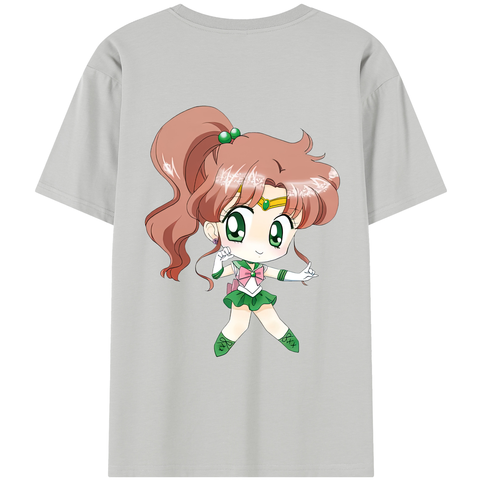 （画像用） 美少女戦士セーラームーン 木野 まこと きの まこと Sailor Moon Kino Makoto （セーラージュピター；Sailor Jupiter） レディース半袖Tシャツ(バックプリント)