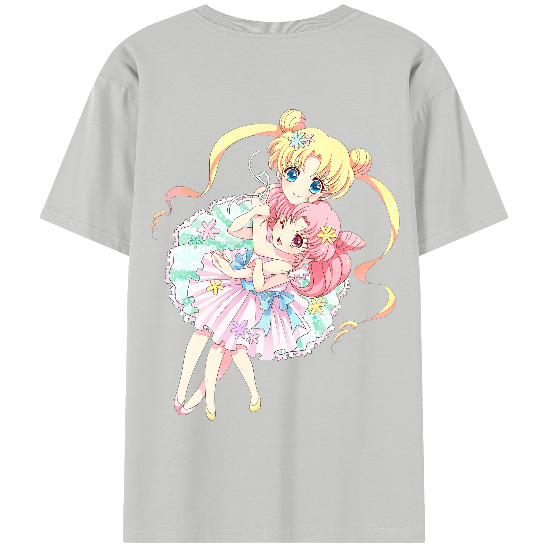 （画像用） 美少女戦士セーラームーン 愛野 美奈子 あいの みなこ Sailor Moon Aino Minako レディース半袖Tシャツ(バックプリント)