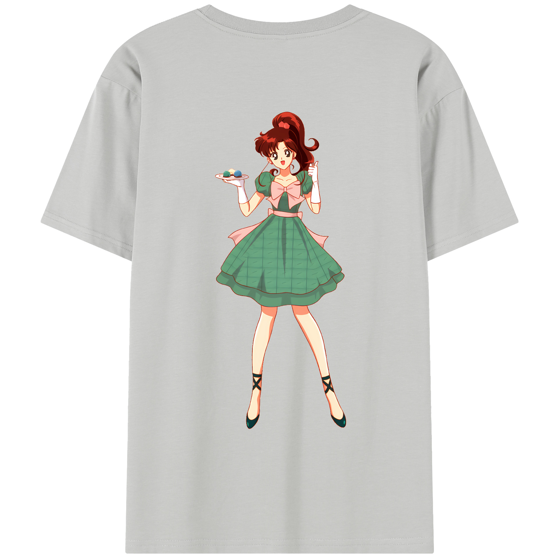 （画像用） 美少女戦士セーラームーン 木野 まこと きの まこと Sailor Moon Kino Makoto （セーラージュピター；Sailor Jupiter） レディース半袖Tシャツ(バックプリント)