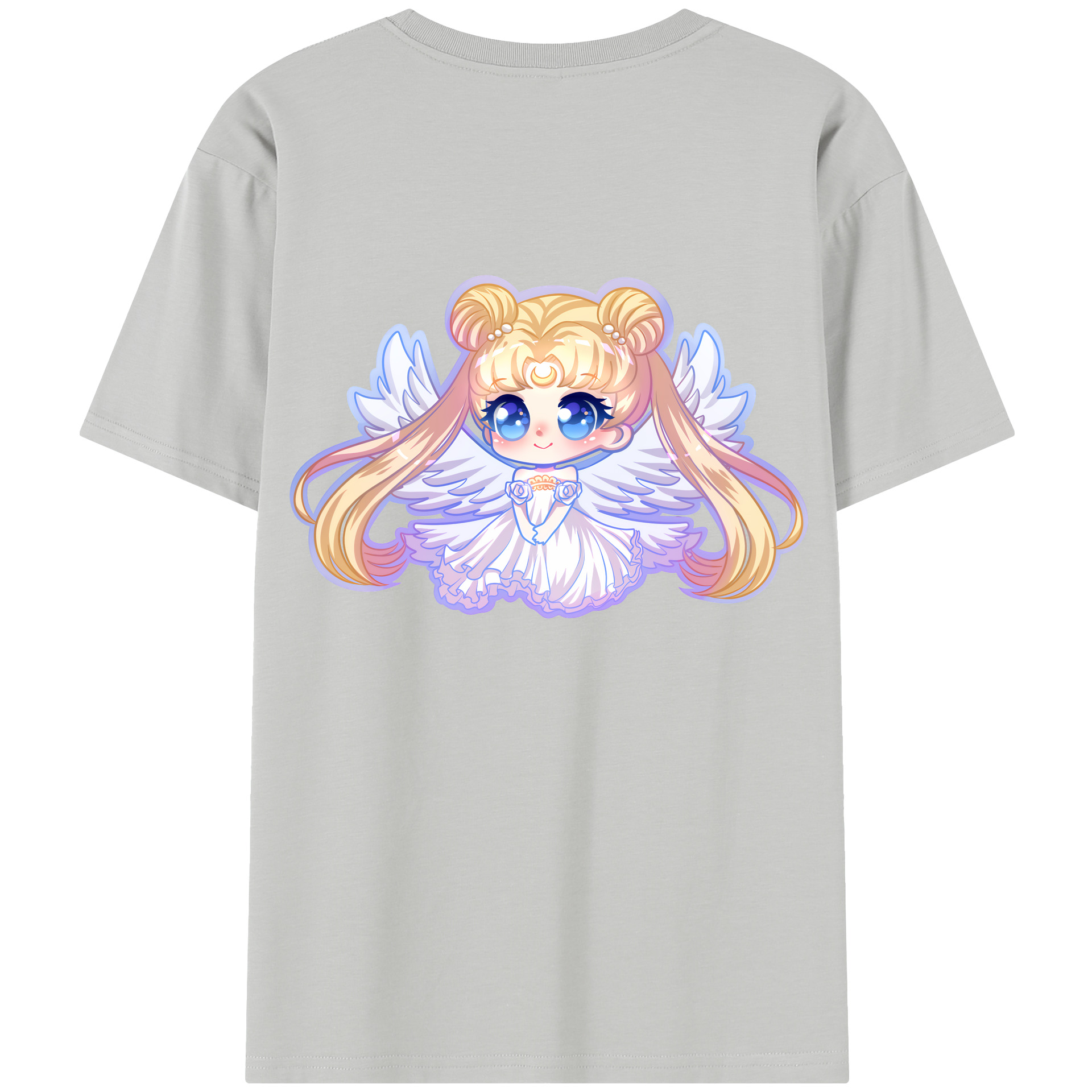 （画像用） 美少女戦士セーラームーン 愛野 美奈子 あいの みなこ Sailor Moon Aino Minako レディース半袖Tシャツ(バックプリント)