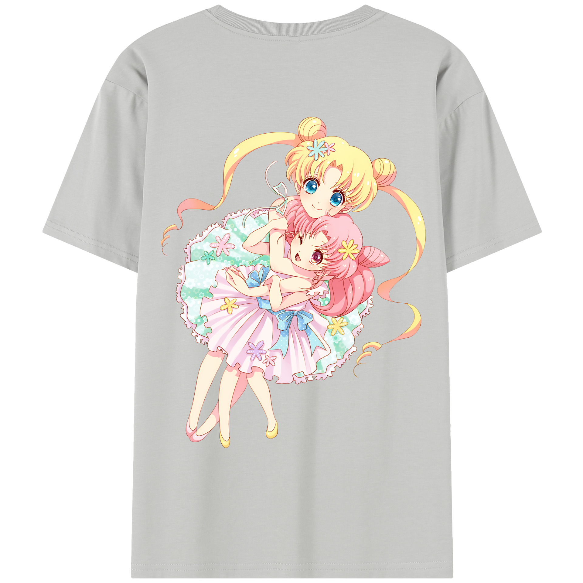 （画像用） 美少女戦士セーラームーン 愛野 美奈子 あいの みなこ Sailor Moon Aino Minako レディース半袖Tシャツ(バックプリント)