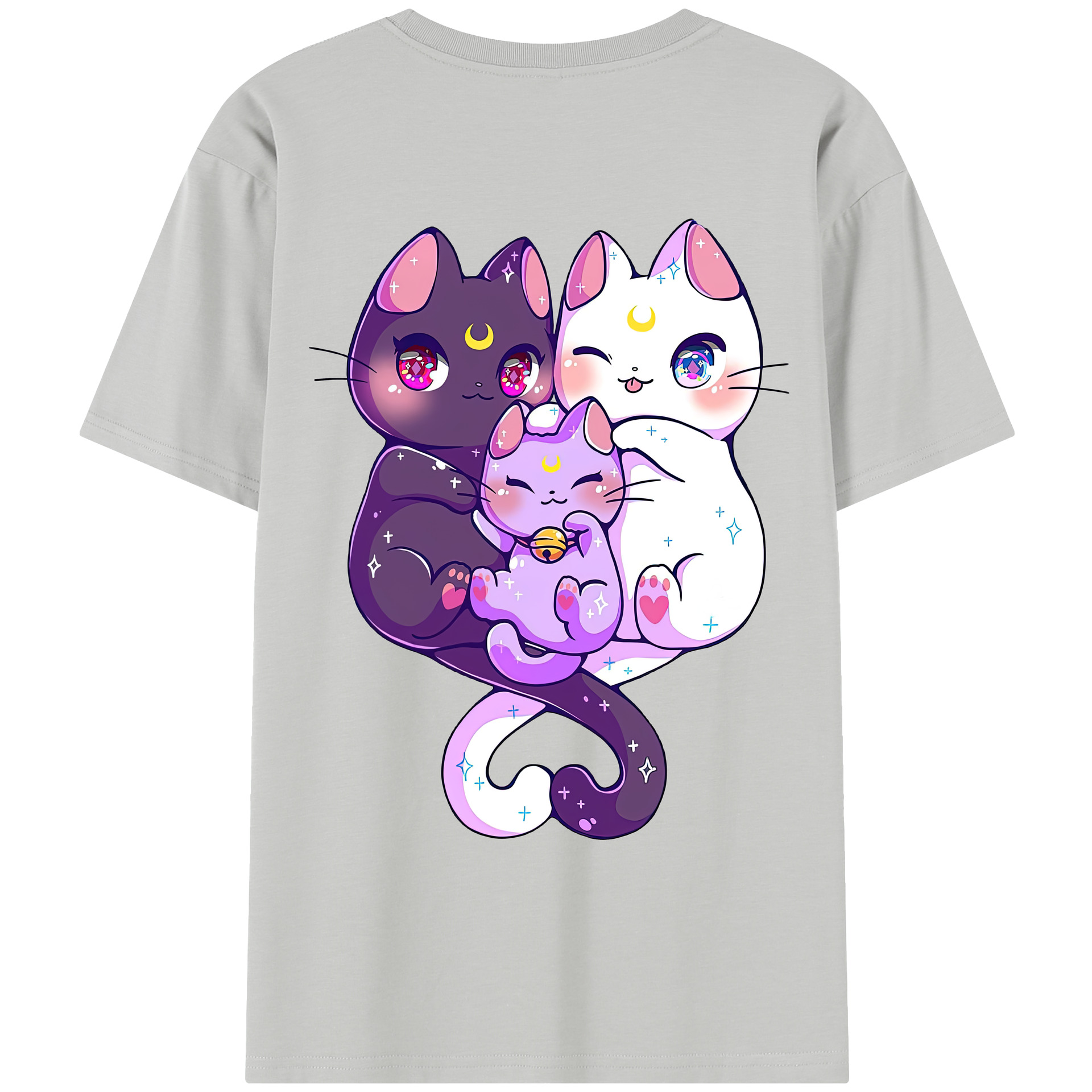 （画像用） 美少女戦士セーラームーン Sailor Moon レディース半袖Tシャツ(バックプリント)