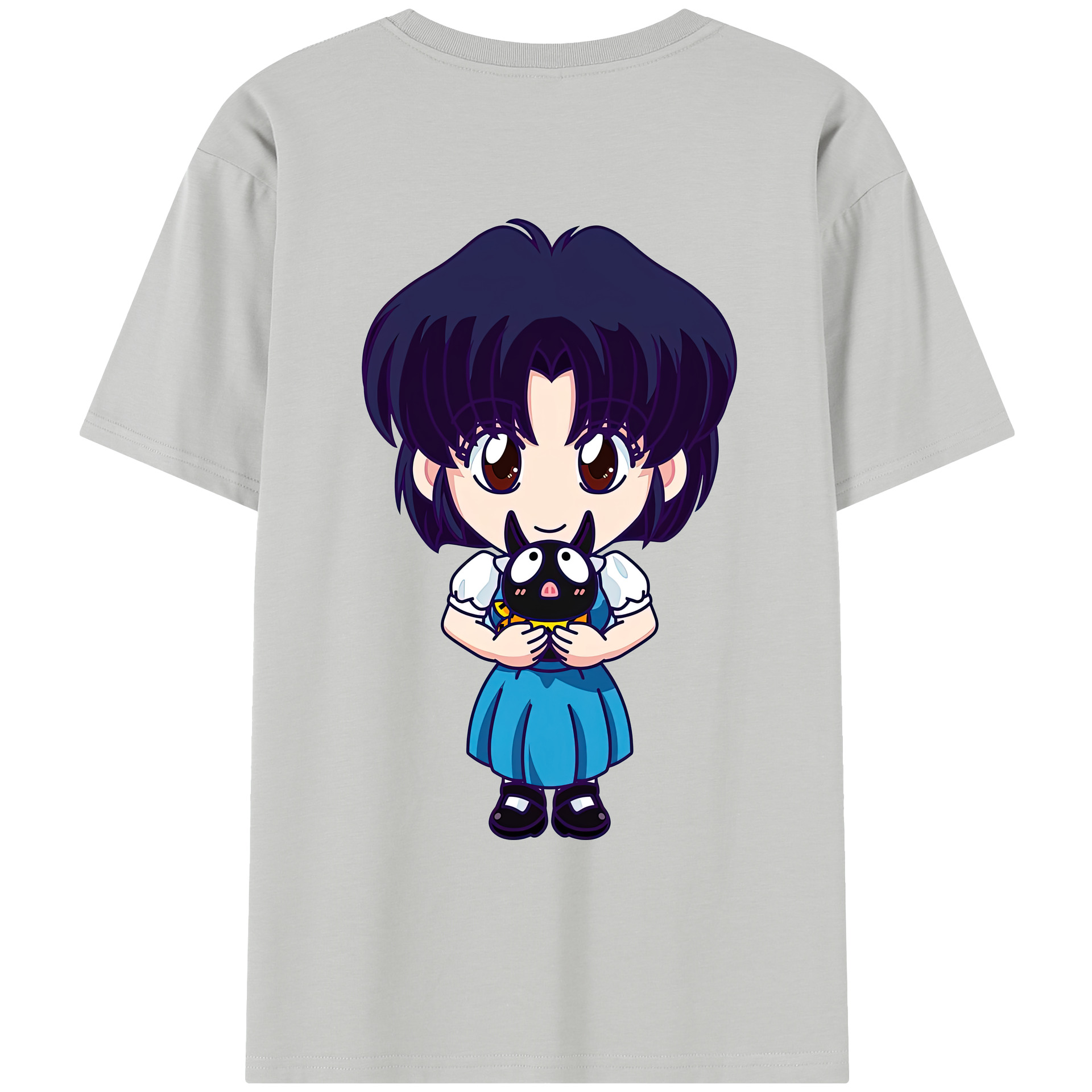 （画像用） 美少女戦士セーラームーン 水野 亜美 みずの あみ Sailor Moon Mizuno Ami レディース半袖Tシャツ(バックプリント)