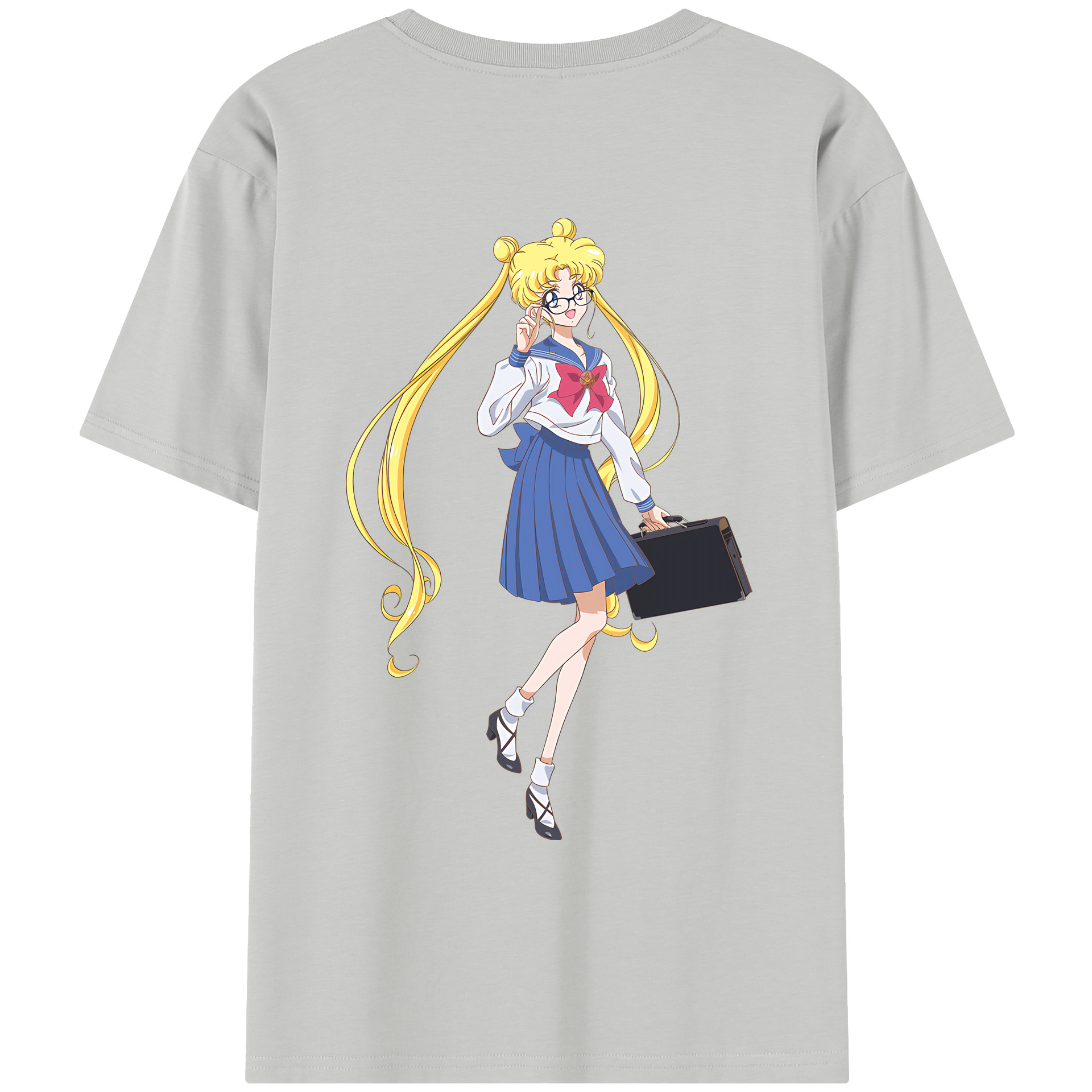（画像用） 美少女戦士セーラームーン 愛野 美奈子 あいの みなこ Sailor Moon Aino Minako レディース半袖Tシャツ(バックプリント)