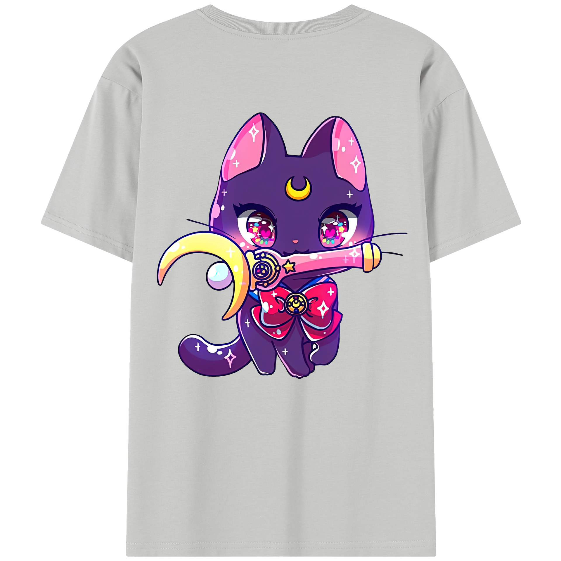 （画像用） 美少女戦士セーラームーン Sailor Moon レディース半袖Tシャツ(バックプリント)