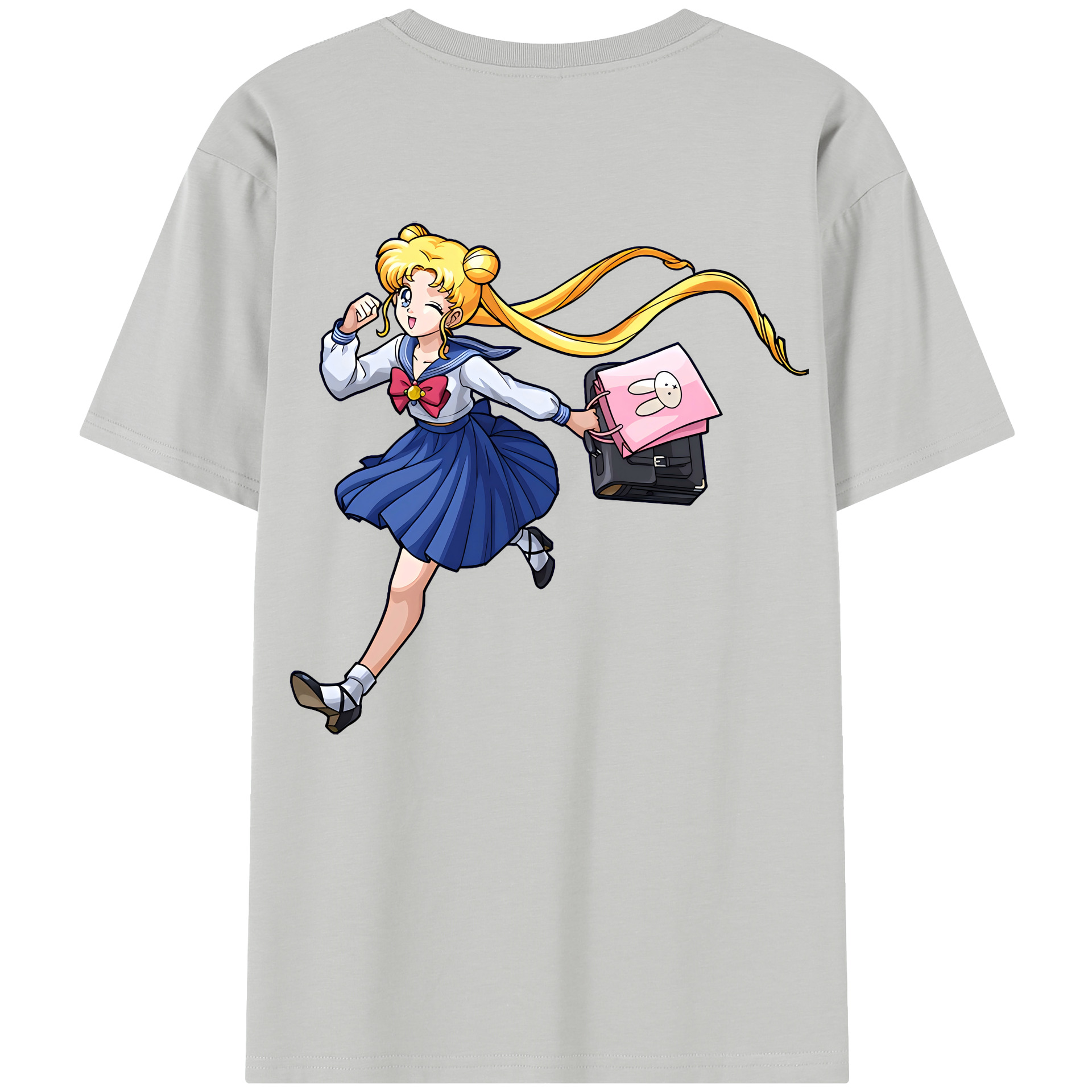 （画像用） 美少女戦士セーラームーン 愛野 美奈子 あいの みなこ Sailor Moon Aino Minako レディース半袖Tシャツ(バックプリント)