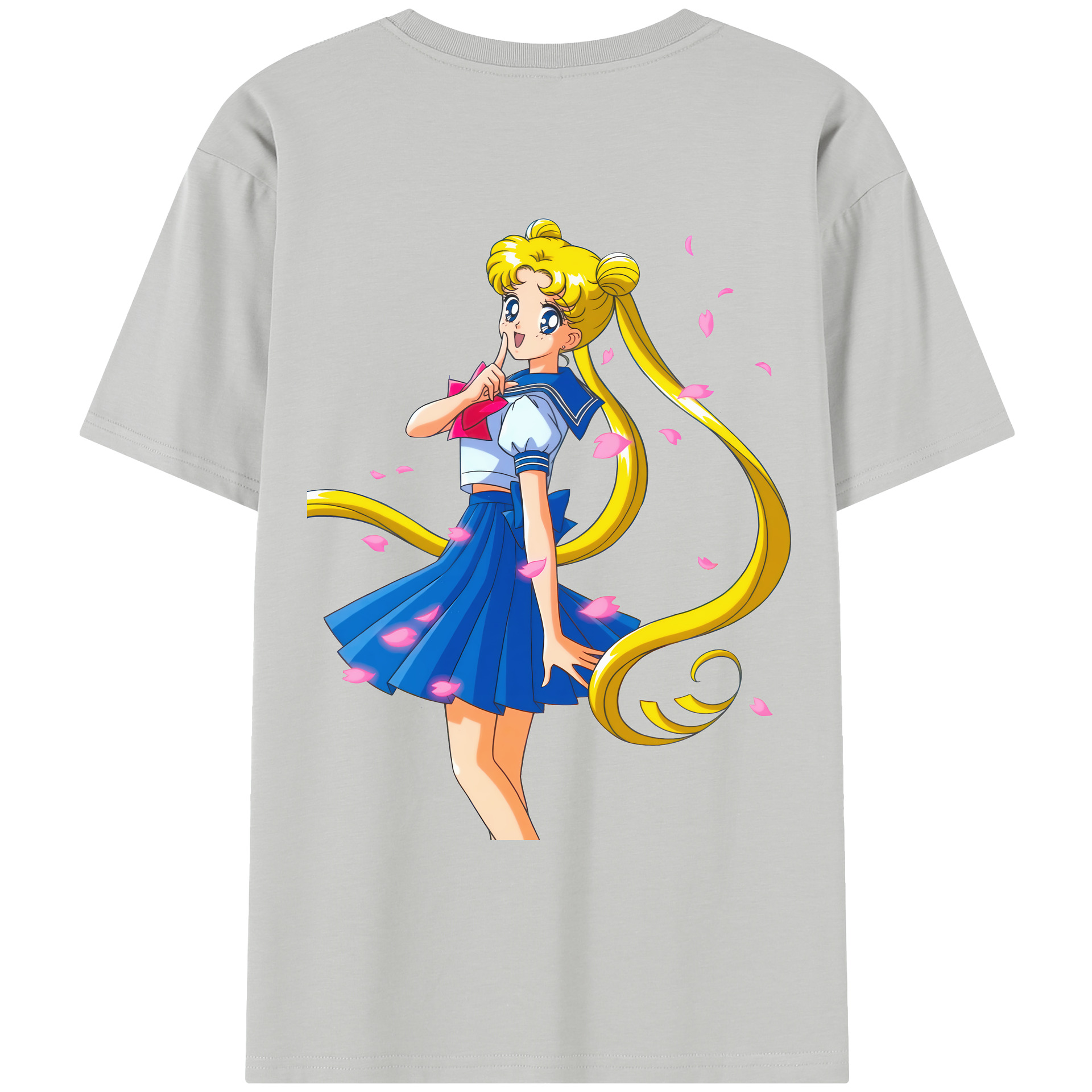 （画像用） 美少女戦士セーラームーン 愛野 美奈子 あいの みなこ Sailor Moon Aino Minako レディース半袖Tシャツ(バックプリント)
