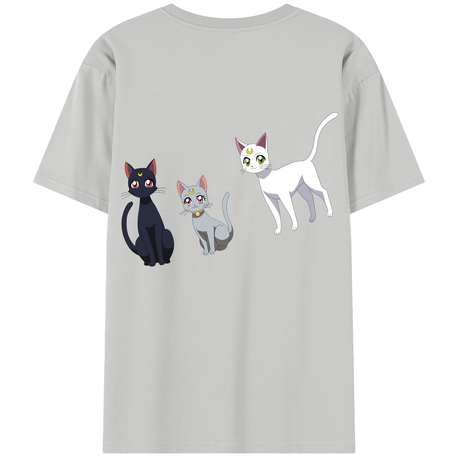 （画像用） 美少女戦士セーラームーン Sailor Moon レディース半袖Tシャツ(バックプリント)