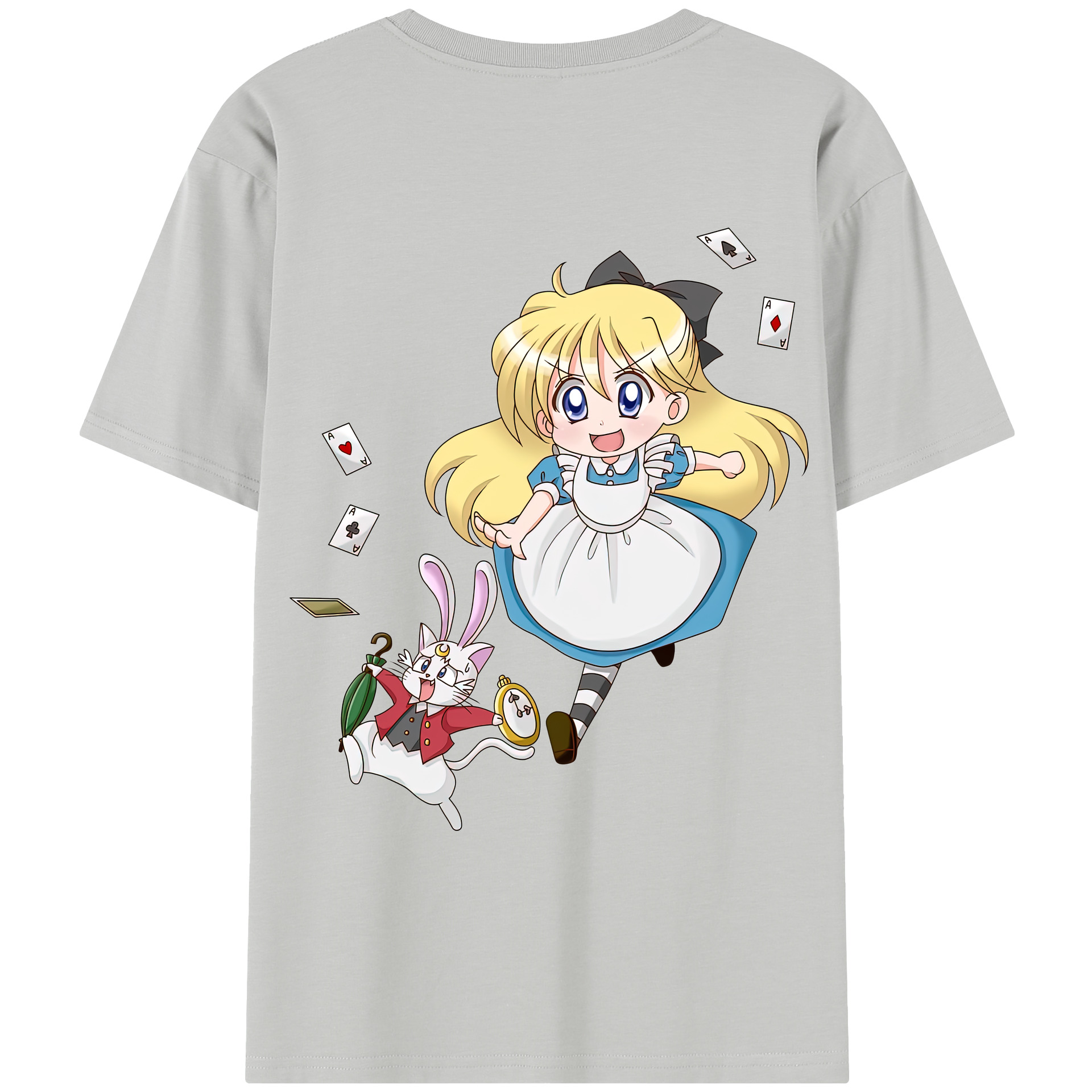 （画像用） 美少女戦士セーラームーン 愛野 美奈子 あいの みなこ Sailor Moon Aino Minako レディース半袖Tシャツ(バックプリント)
