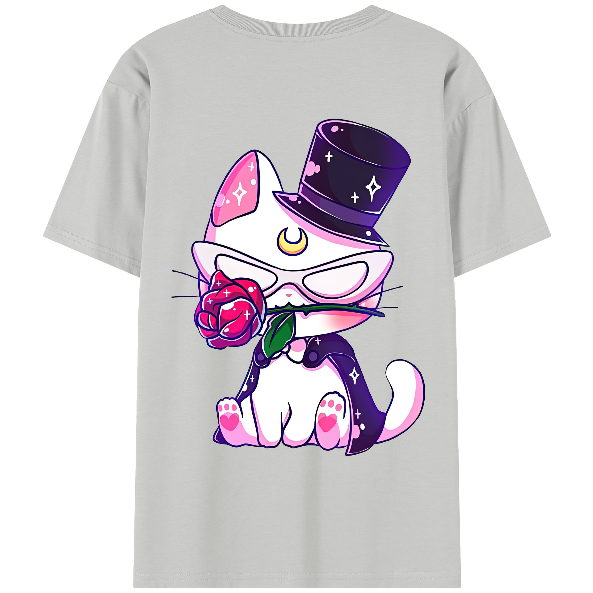 （画像用） 美少女戦士セーラームーン Sailor Moon レディース半袖Tシャツ(バックプリント)