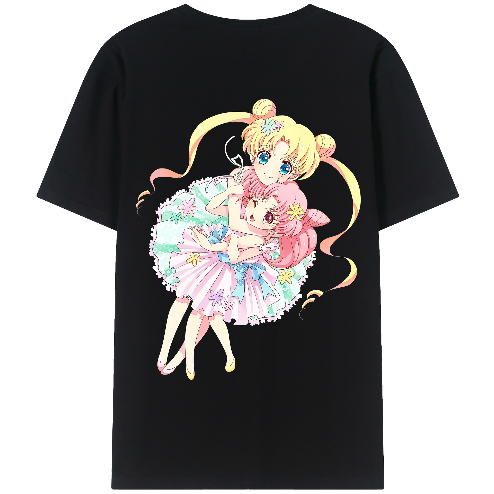 （画像用） 美少女戦士セーラームーン 愛野 美奈子 あいの みなこ Sailor Moon Aino Minako レディース半袖Tシャツ(バックプリント)
