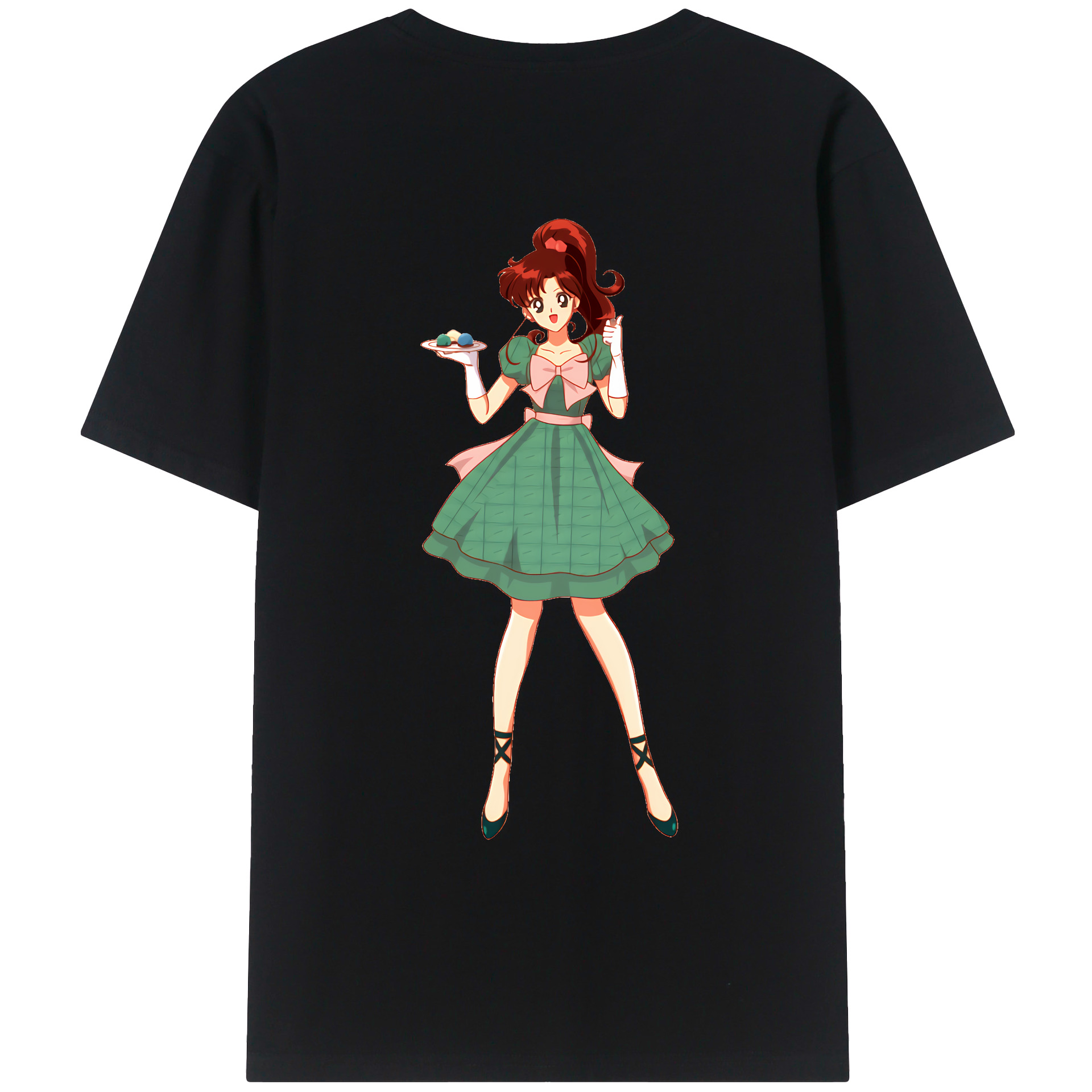 （画像用） 美少女戦士セーラームーン 木野 まこと きの まこと Sailor Moon Kino Makoto （セーラージュピター；Sailor Jupiter） レディース半袖Tシャツ(バックプリント)