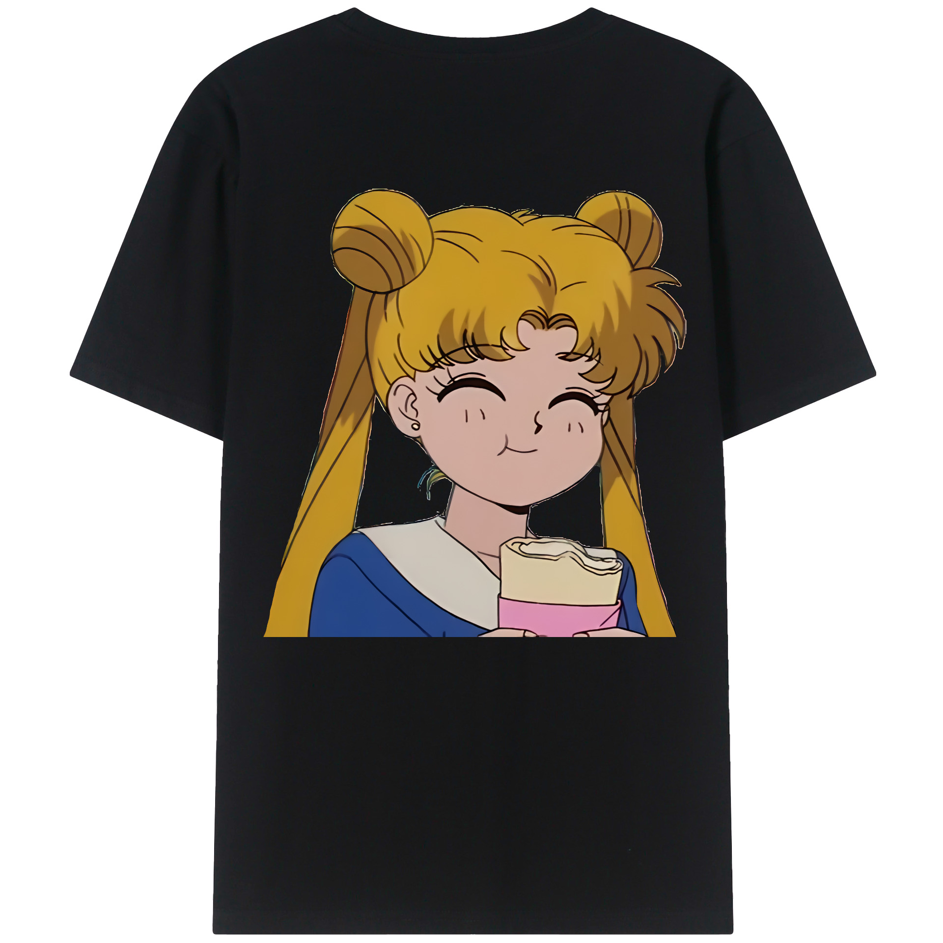 （画像用） 美少女戦士セーラームーン 愛野 美奈子 あいの みなこ Sailor Moon Aino Minako レディース半袖Tシャツ(バックプリント)