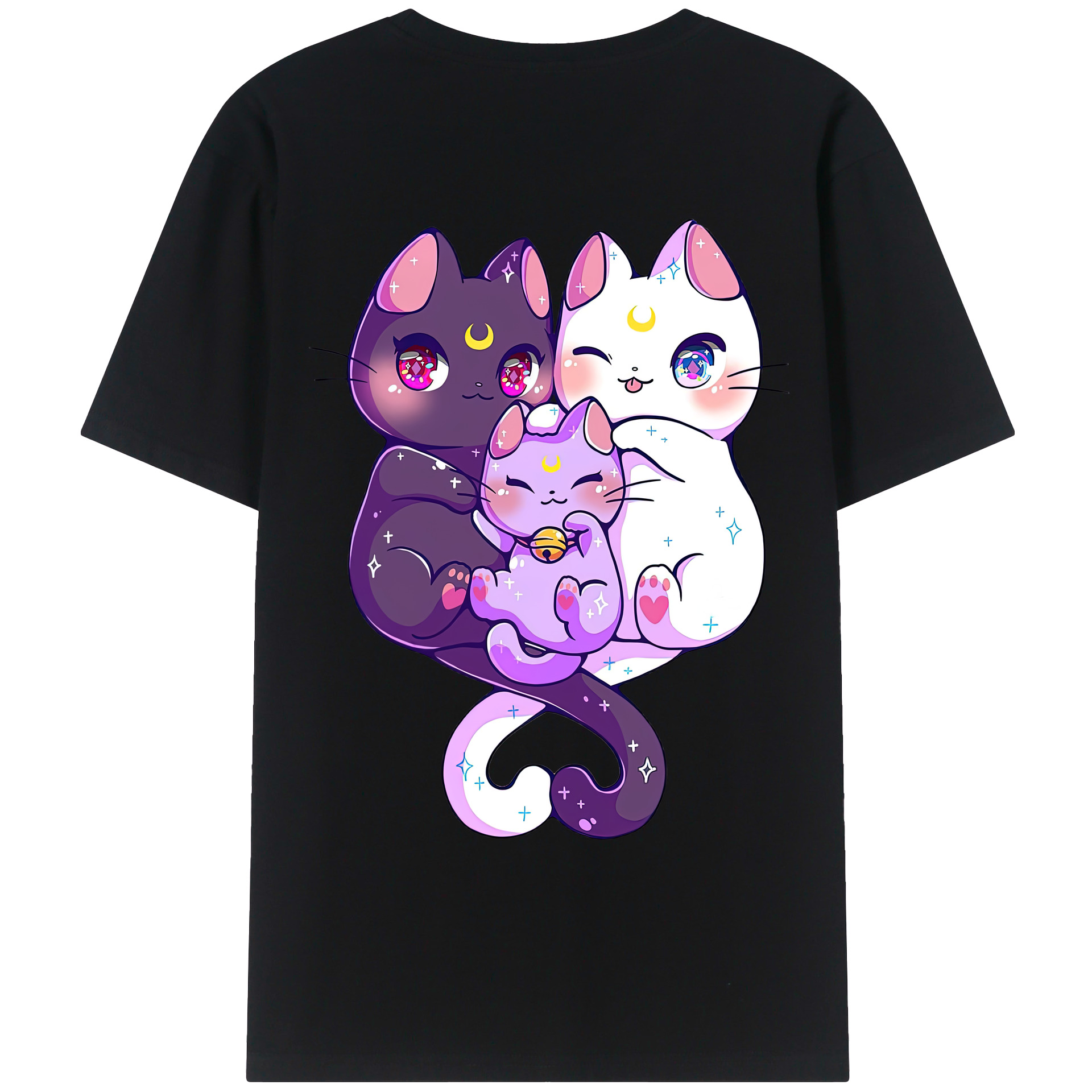 （画像用） 美少女戦士セーラームーン Sailor Moon レディース半袖Tシャツ(バックプリント)