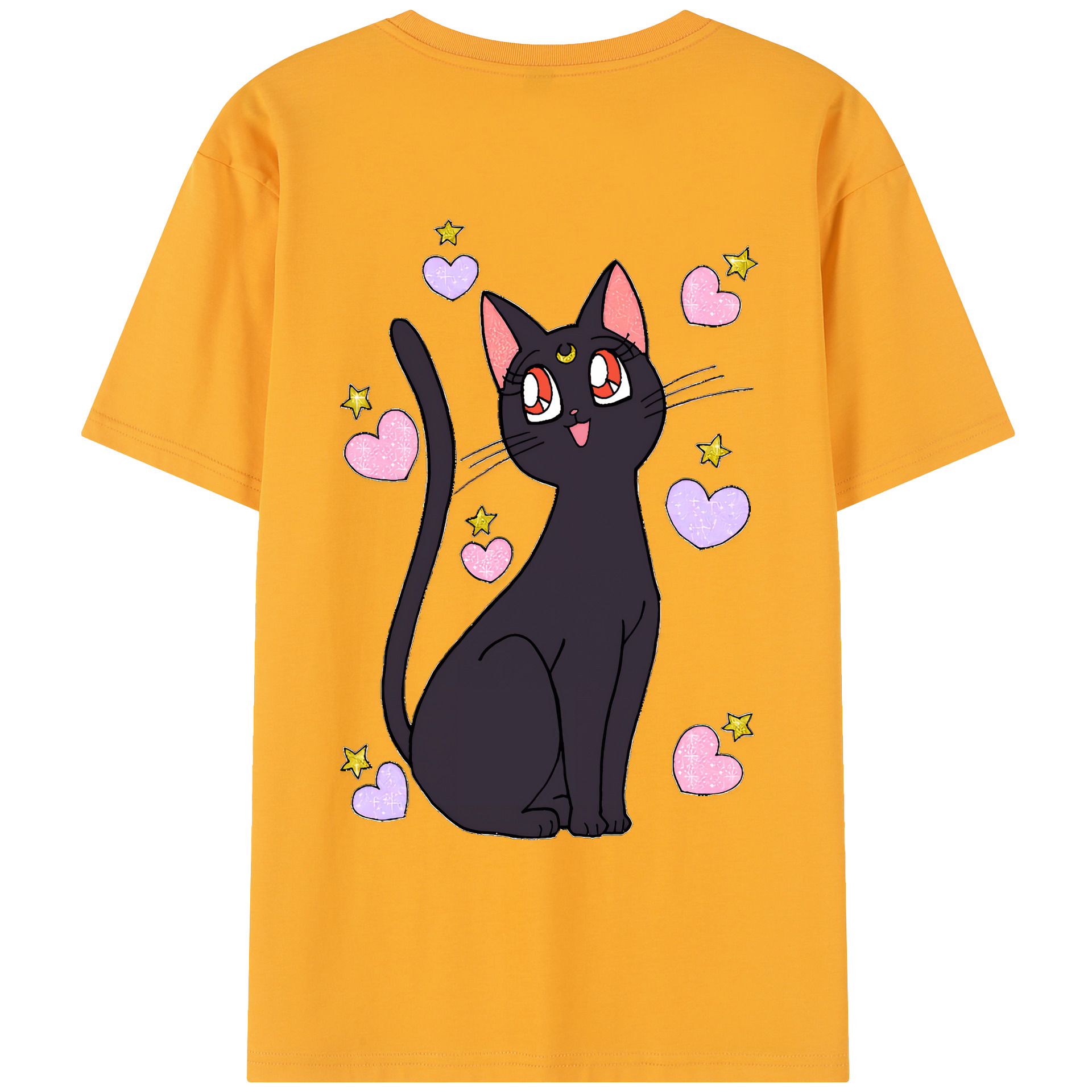 （画像用） 美少女戦士セーラームーン Sailor Moon レディース半袖Tシャツ(バックプリント)