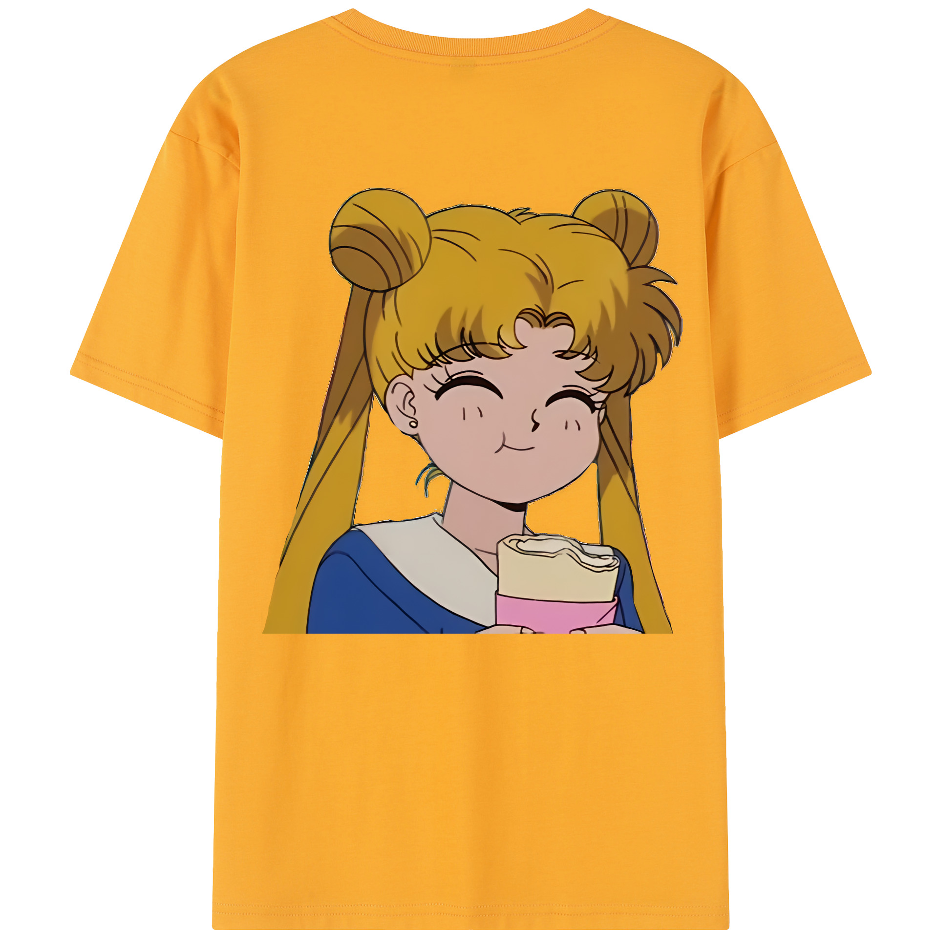 （画像用） 美少女戦士セーラームーン 愛野 美奈子 あいの みなこ Sailor Moon Aino Minako レディース半袖Tシャツ(バックプリント)