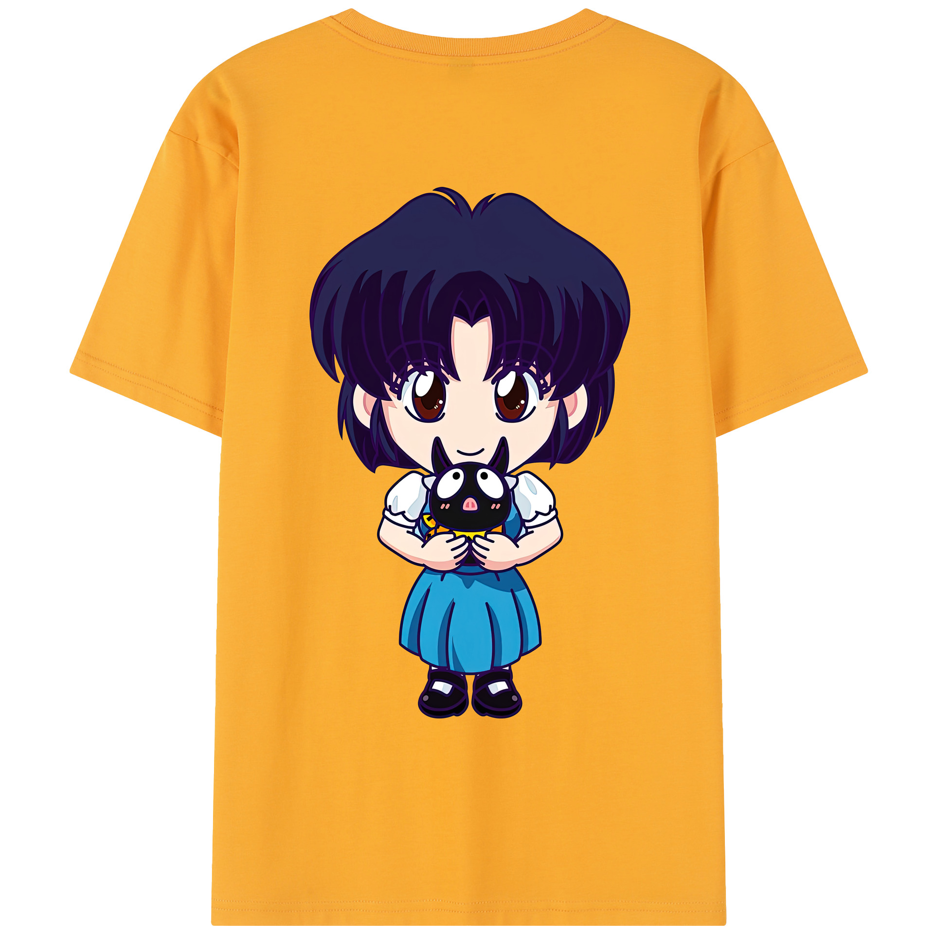 （画像用） 美少女戦士セーラームーン 水野 亜美 みずの あみ Sailor Moon Mizuno Ami レディース半袖Tシャツ(バックプリント)