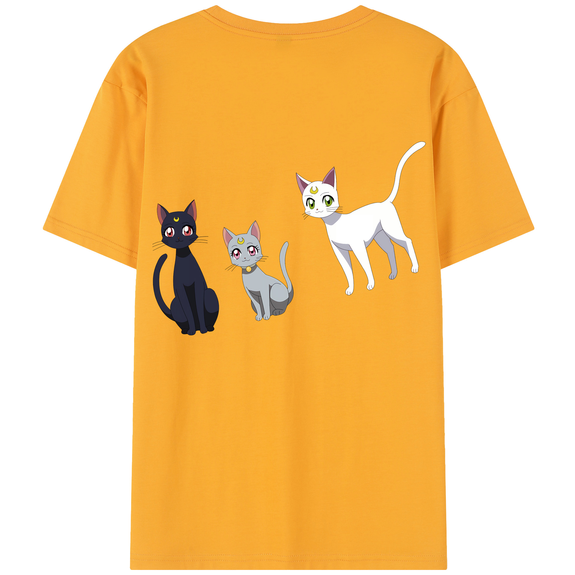 （画像用） 美少女戦士セーラームーン Sailor Moon レディース半袖Tシャツ(バックプリント)