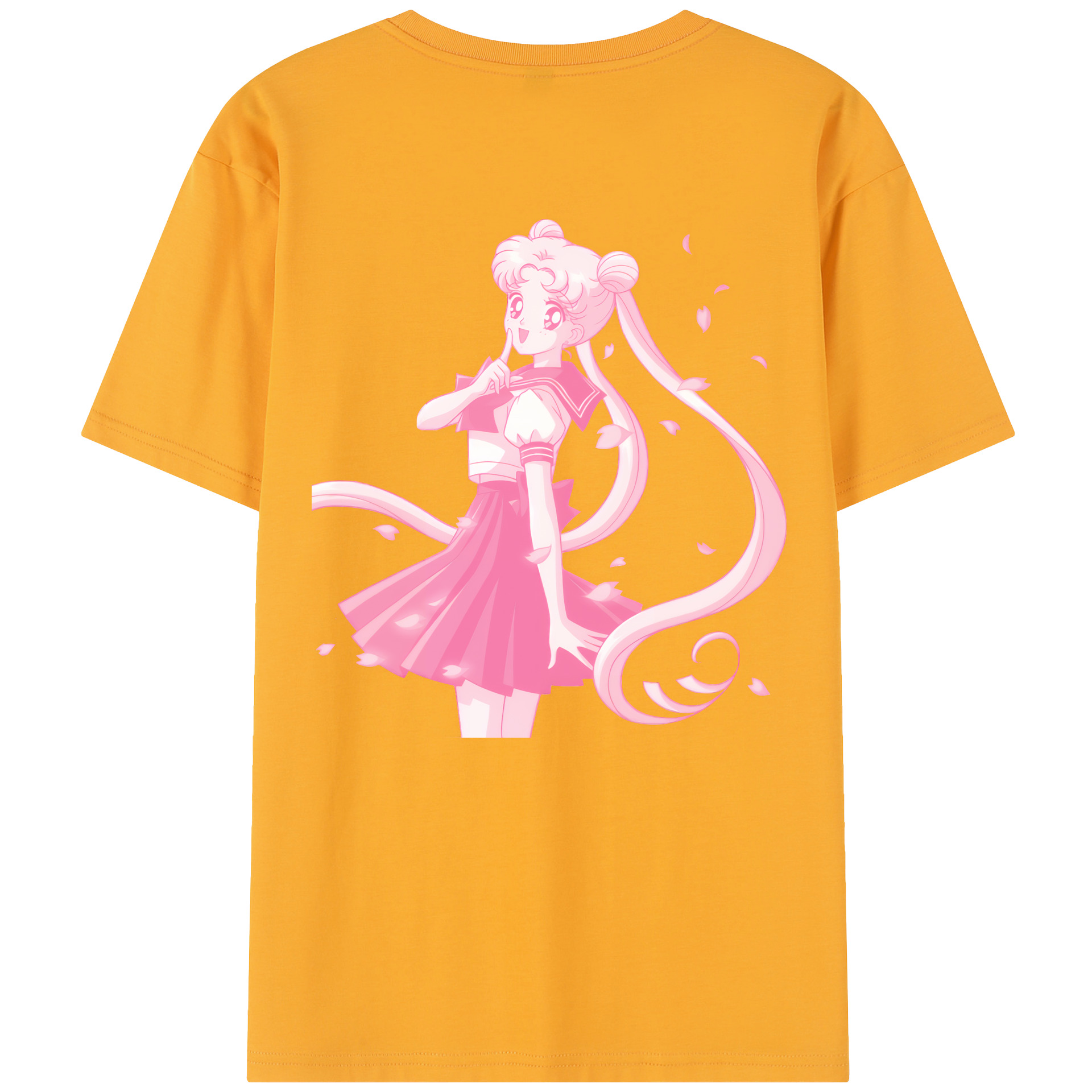 （画像用） 美少女戦士セーラームーン 愛野 美奈子 あいの みなこ Sailor Moon Aino Minako レディース半袖Tシャツ(バックプリント)