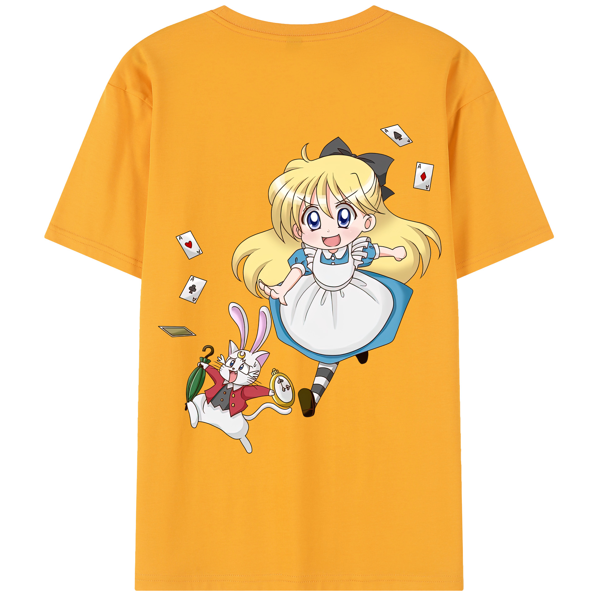 （画像用） 美少女戦士セーラームーン 愛野 美奈子 あいの みなこ Sailor Moon Aino Minako レディース半袖Tシャツ(バックプリント)