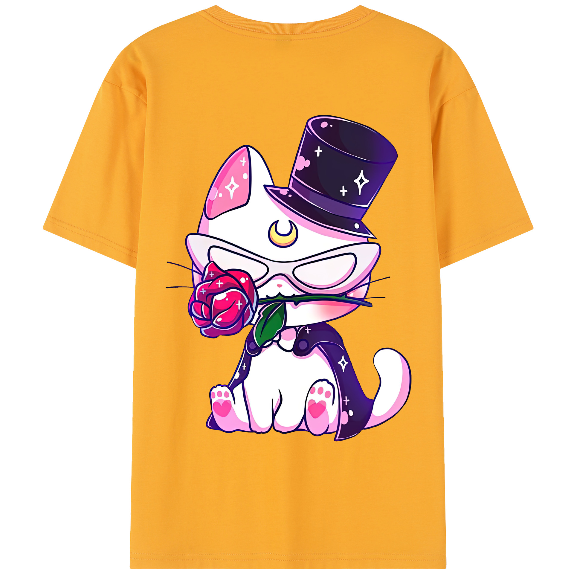 （画像用） 美少女戦士セーラームーン Sailor Moon レディース半袖Tシャツ(バックプリント)