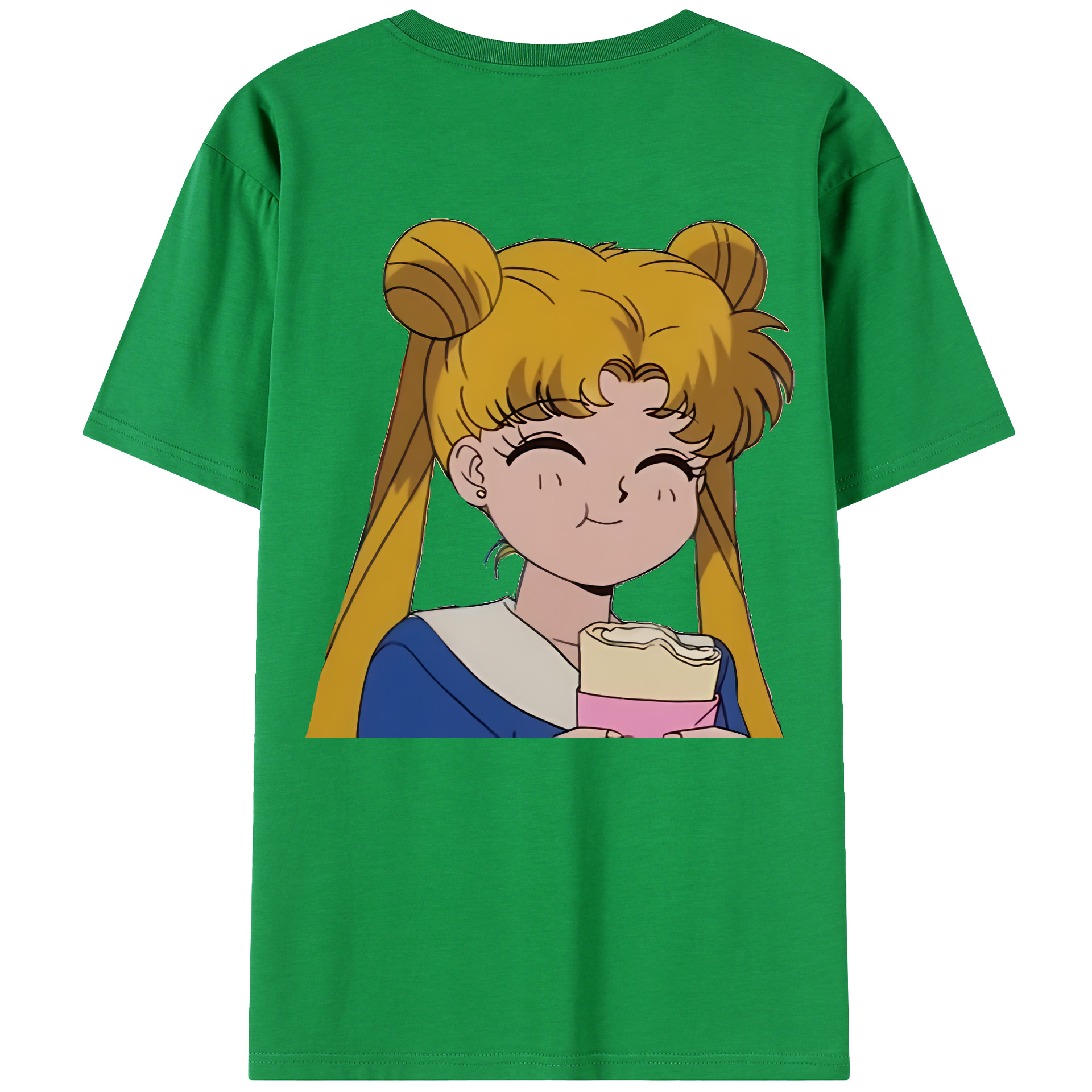 （画像用） 美少女戦士セーラームーン 愛野 美奈子 あいの みなこ Sailor Moon Aino Minako レディース半袖Tシャツ(バックプリント)