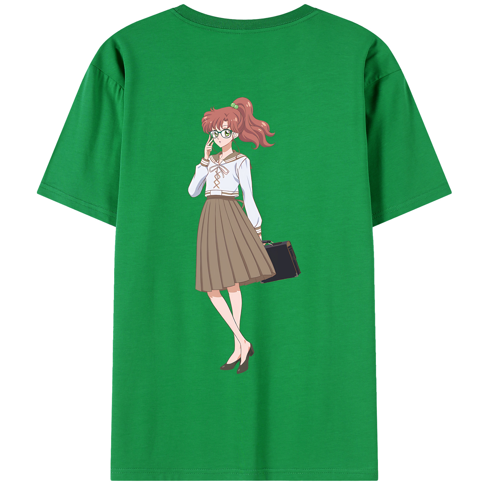 （画像用） 美少女戦士セーラームーン 木野 まこと きの まこと Sailor Moon Kino Makoto （セーラージュピター；Sailor Jupiter） レディース半袖Tシャツ(バックプリント)