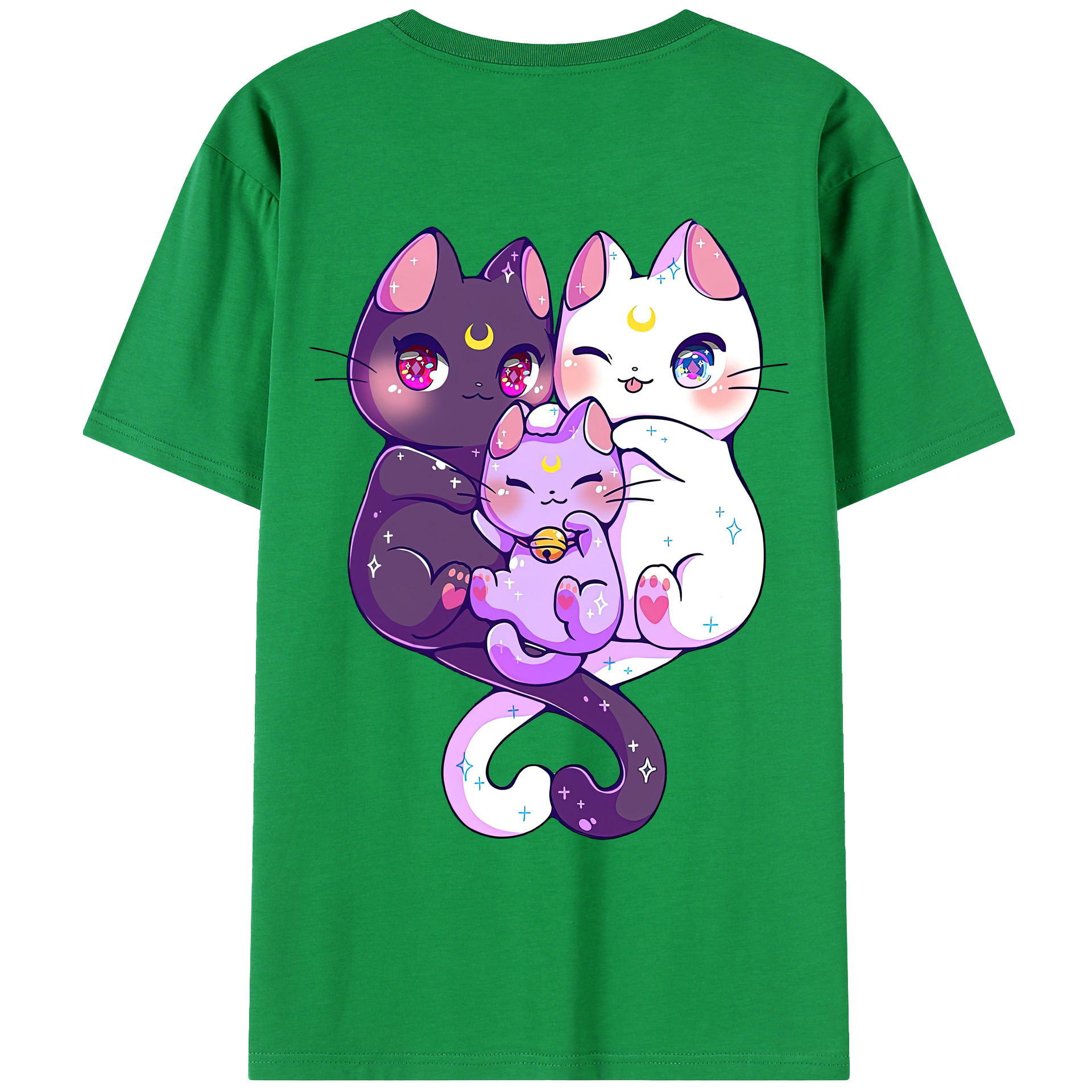 （画像用） 美少女戦士セーラームーン Sailor Moon レディース半袖Tシャツ(バックプリント)