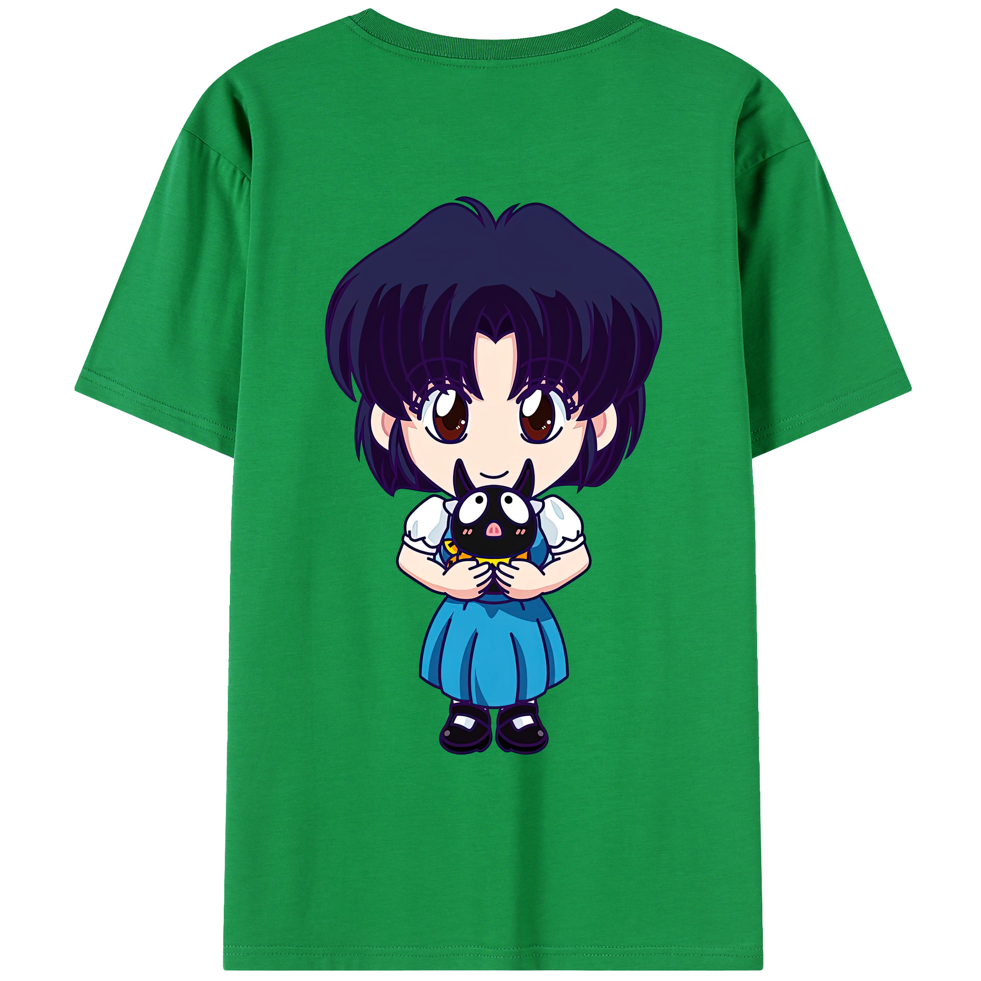 （画像用） 美少女戦士セーラームーン 水野 亜美 みずの あみ Sailor Moon Mizuno Ami レディース半袖Tシャツ(バックプリント)