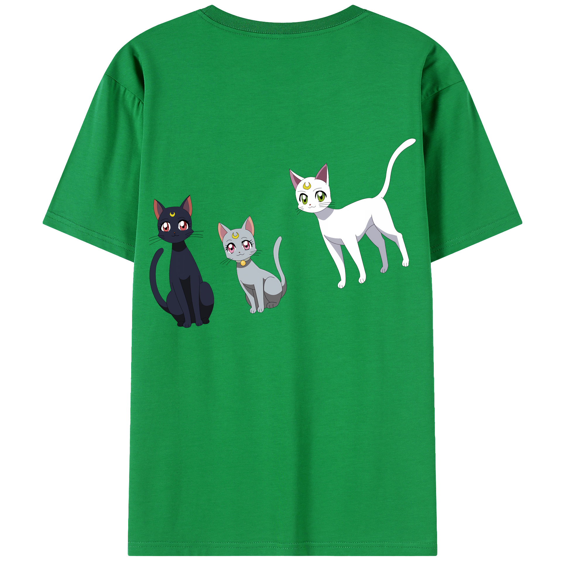 （画像用） 美少女戦士セーラームーン Sailor Moon レディース半袖Tシャツ(バックプリント)