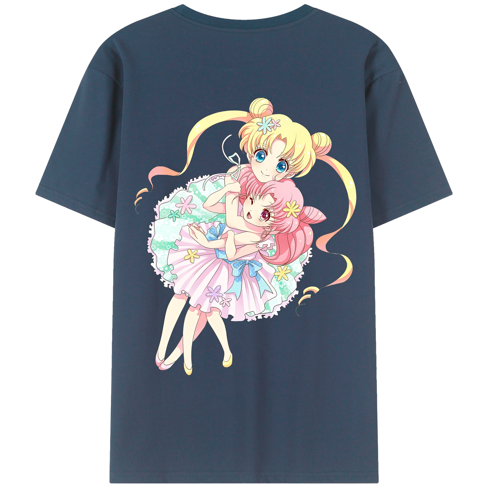 （画像用） 美少女戦士セーラームーン 愛野 美奈子 あいの みなこ Sailor Moon Aino Minako レディース半袖Tシャツ(バックプリント)
