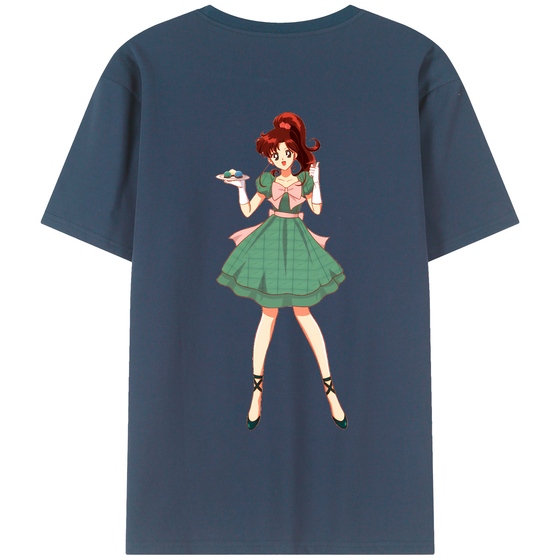 （画像用） 美少女戦士セーラームーン 木野 まこと きの まこと Sailor Moon Kino Makoto （セーラージュピター；Sailor Jupiter） レディース半袖Tシャツ(バックプリント)