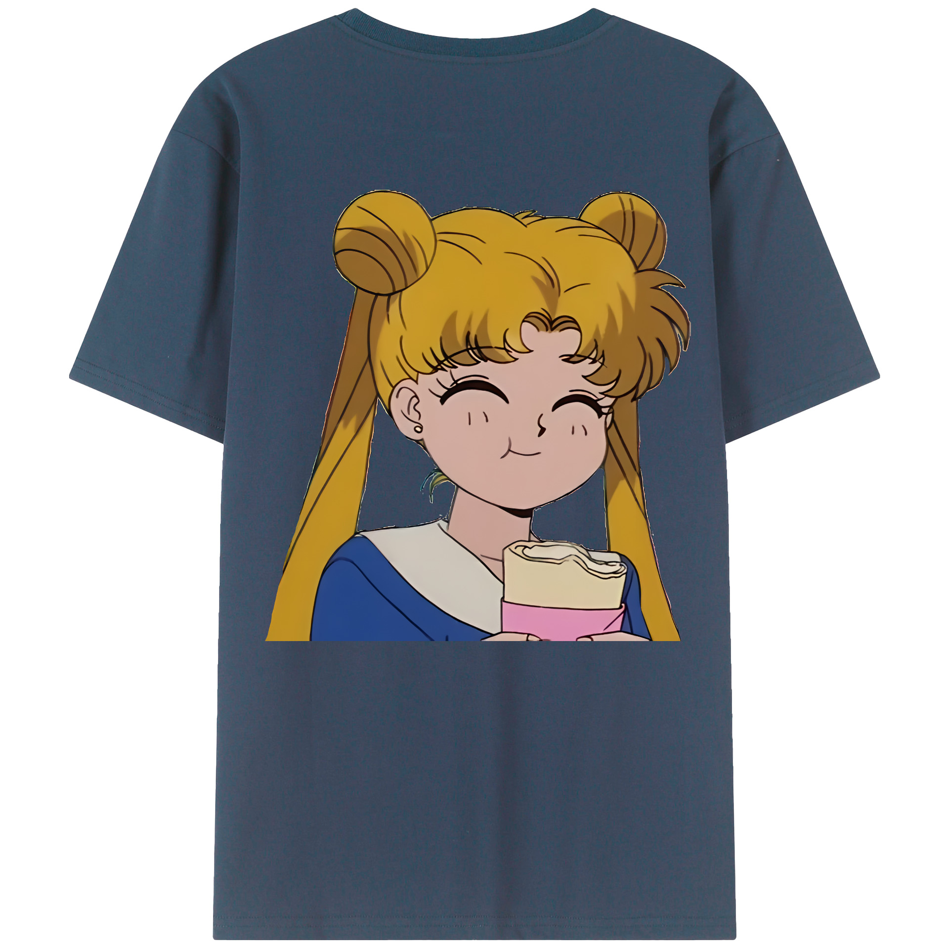 （画像用） 美少女戦士セーラームーン 愛野 美奈子 あいの みなこ Sailor Moon Aino Minako レディース半袖Tシャツ(バックプリント)