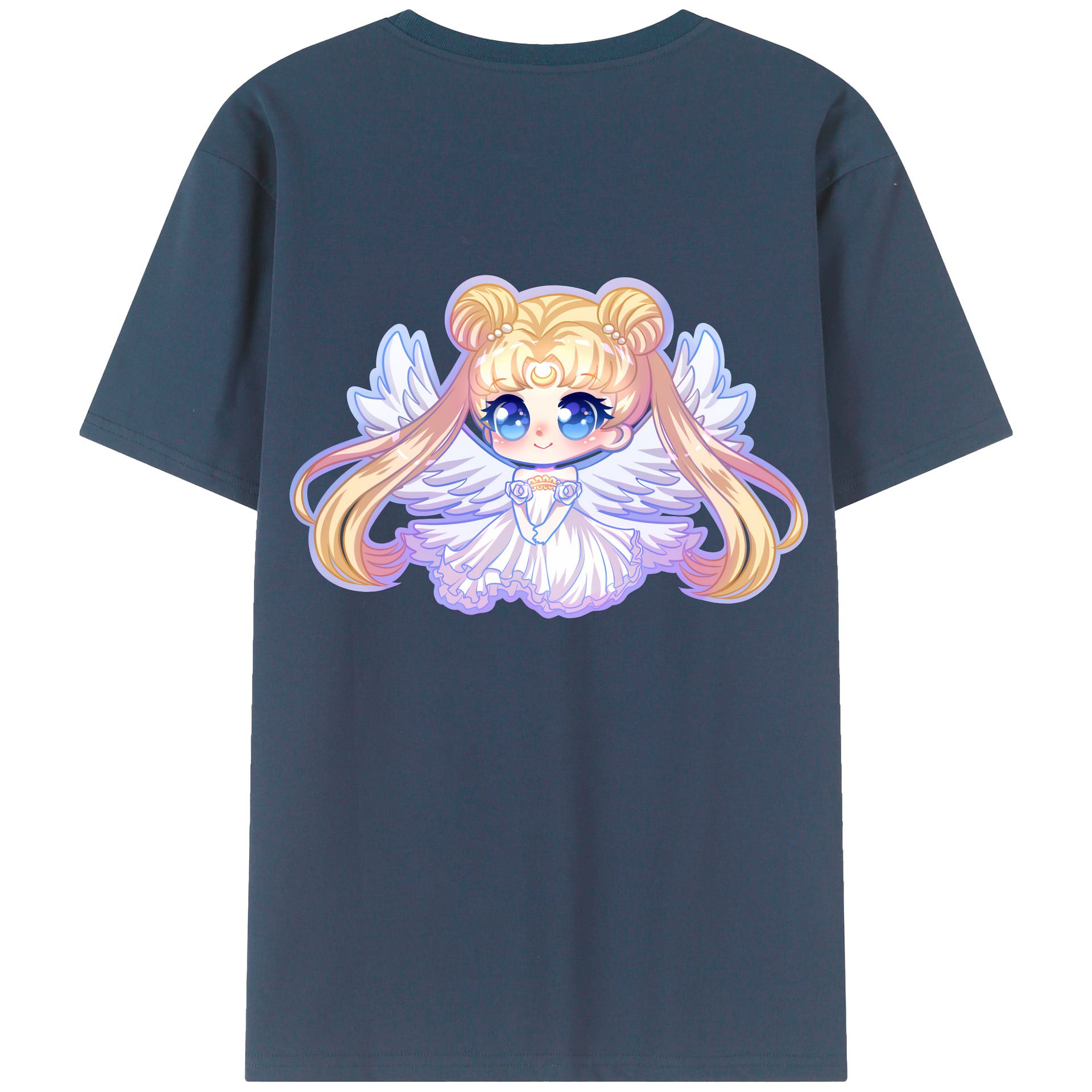 （画像用） 美少女戦士セーラームーン 愛野 美奈子 あいの みなこ Sailor Moon Aino Minako レディース半袖Tシャツ(バックプリント)