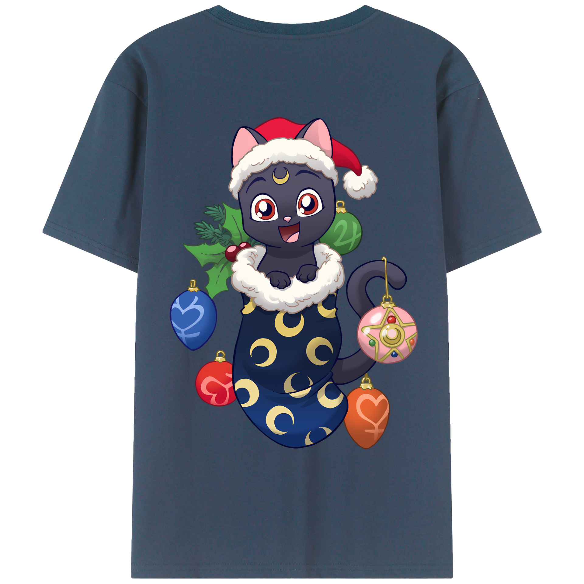（画像用） 美少女戦士セーラームーン Sailor Moon レディース半袖Tシャツ(バックプリント)