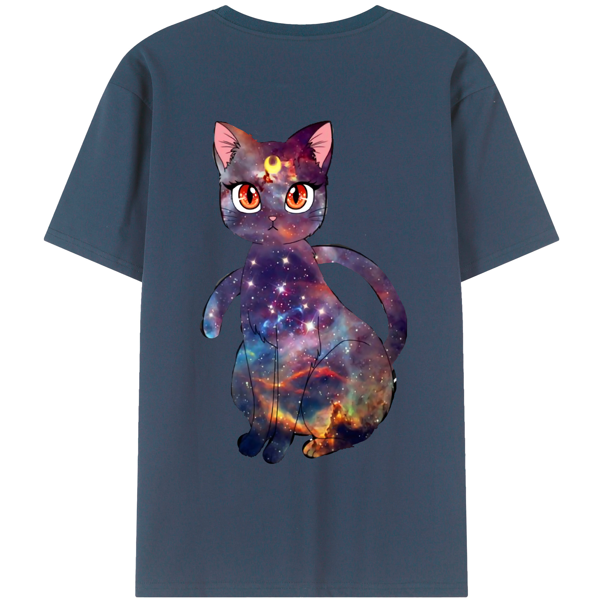 （画像用） 美少女戦士セーラームーン Sailor Moon レディース半袖Tシャツ(バックプリント)