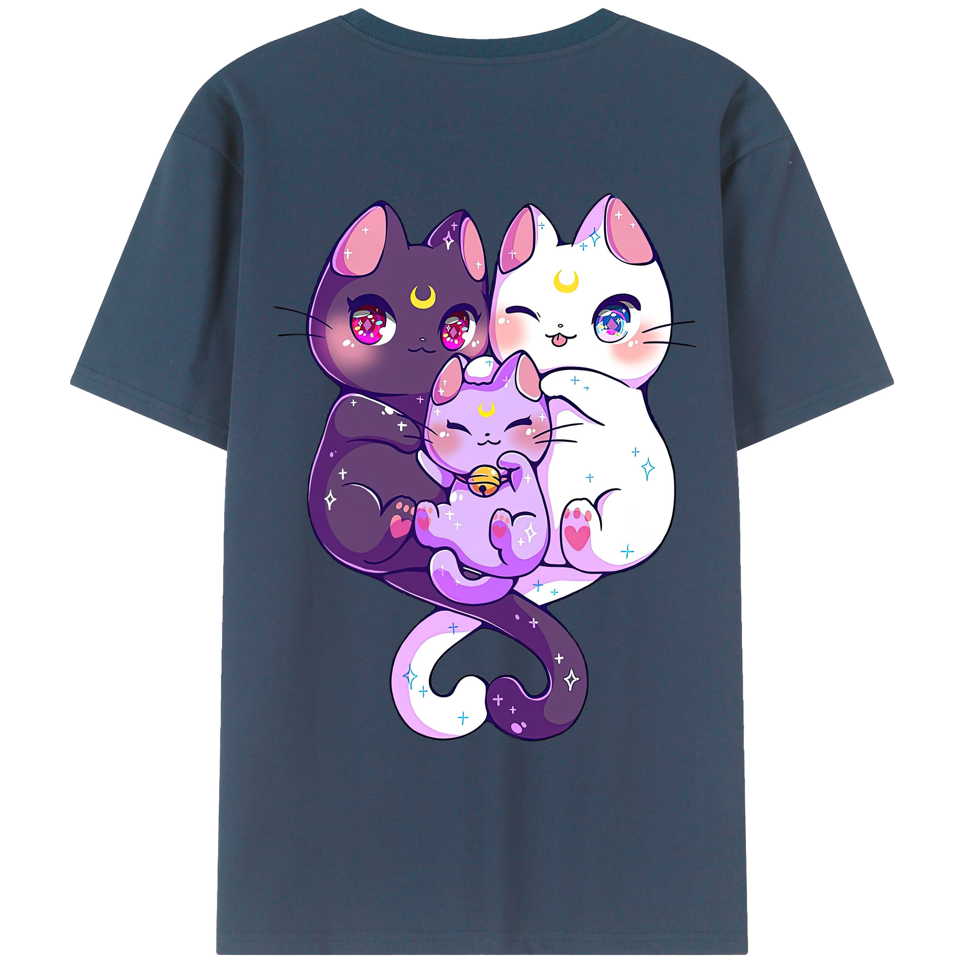 （画像用） 美少女戦士セーラームーン Sailor Moon レディース半袖Tシャツ(バックプリント)