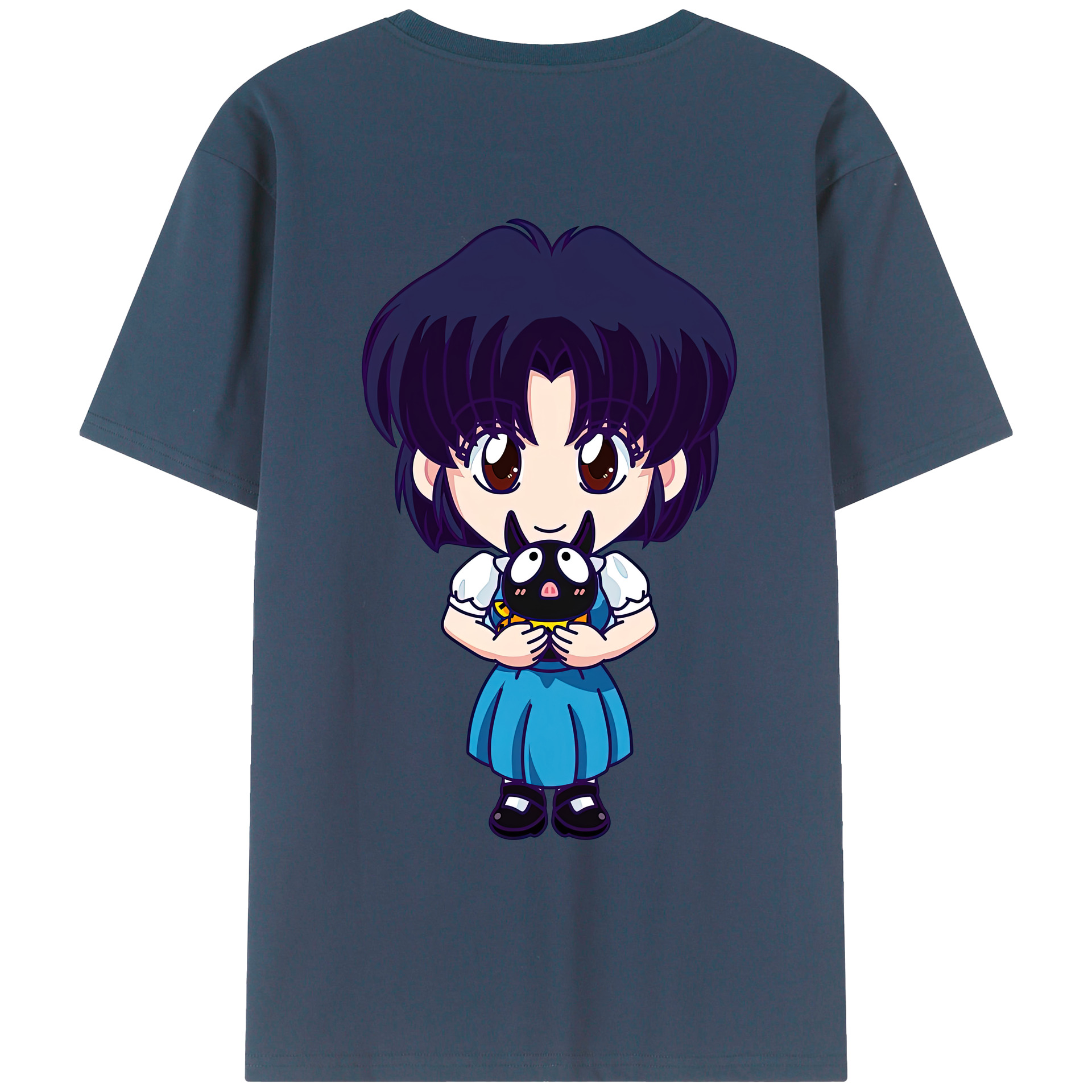 （画像用） 美少女戦士セーラームーン 水野 亜美 みずの あみ Sailor Moon Mizuno Ami レディース半袖Tシャツ(バックプリント)