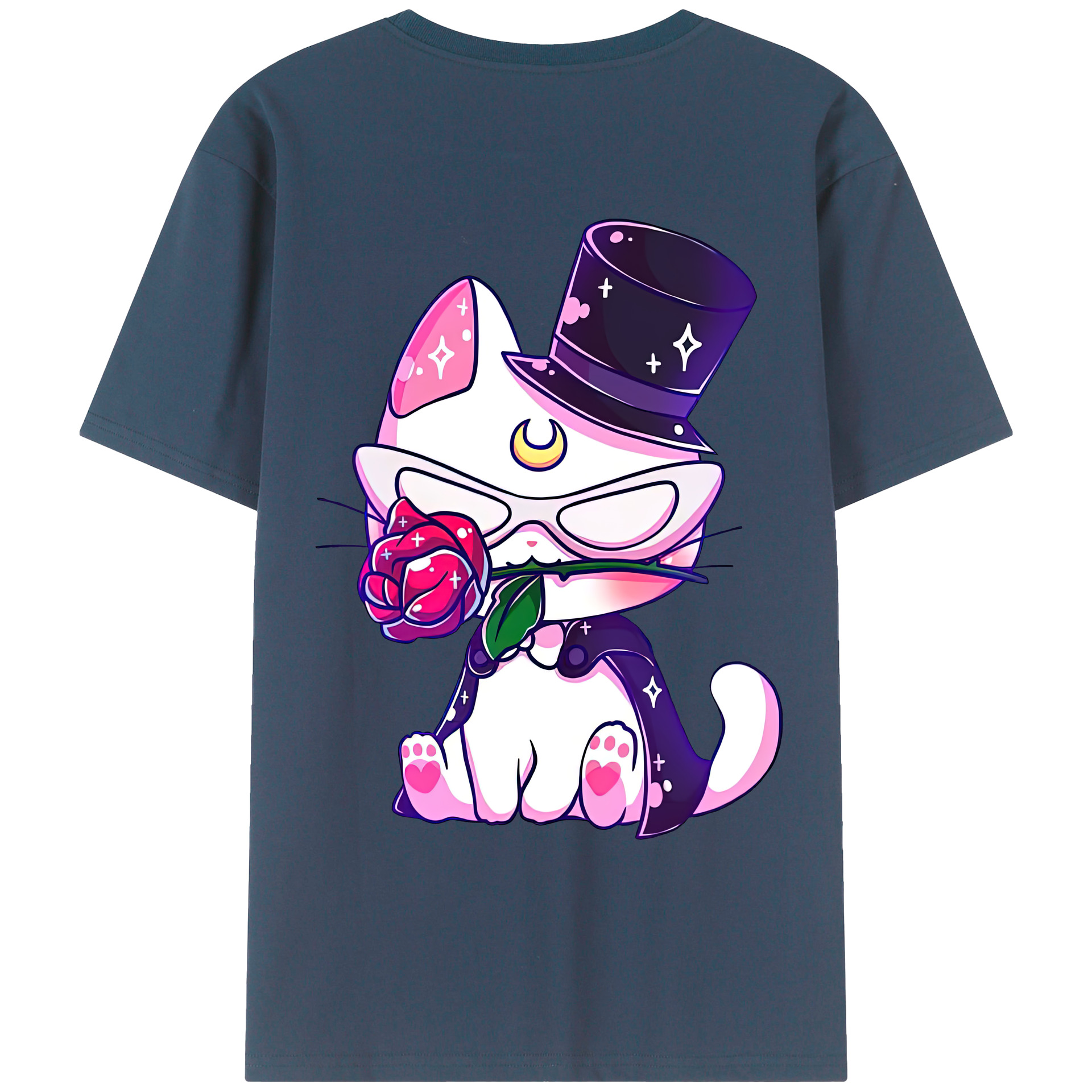 （画像用） 美少女戦士セーラームーン Sailor Moon レディース半袖Tシャツ(バックプリント)