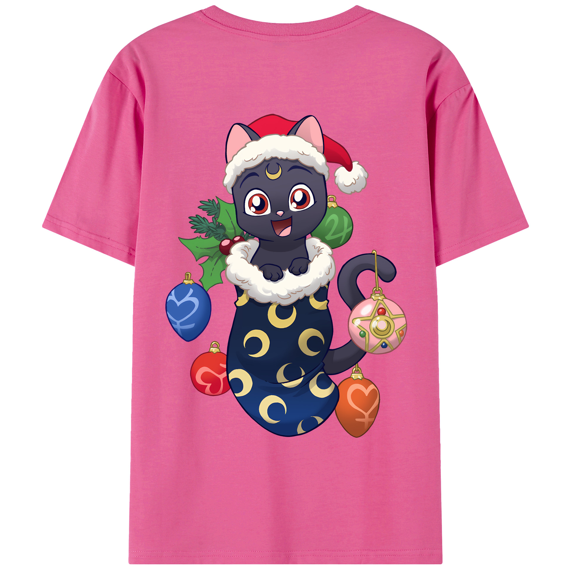 （画像用） 美少女戦士セーラームーン Sailor Moon レディース半袖Tシャツ(バックプリント)