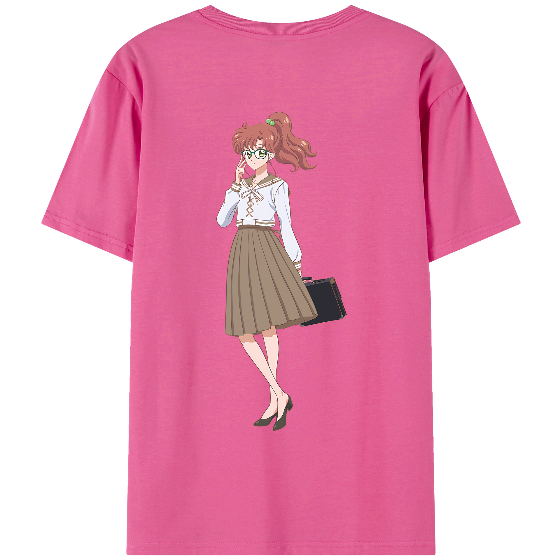 （画像用） 美少女戦士セーラームーン 木野 まこと きの まこと Sailor Moon Kino Makoto （セーラージュピター；Sailor Jupiter） レディース半袖Tシャツ(バックプリント)