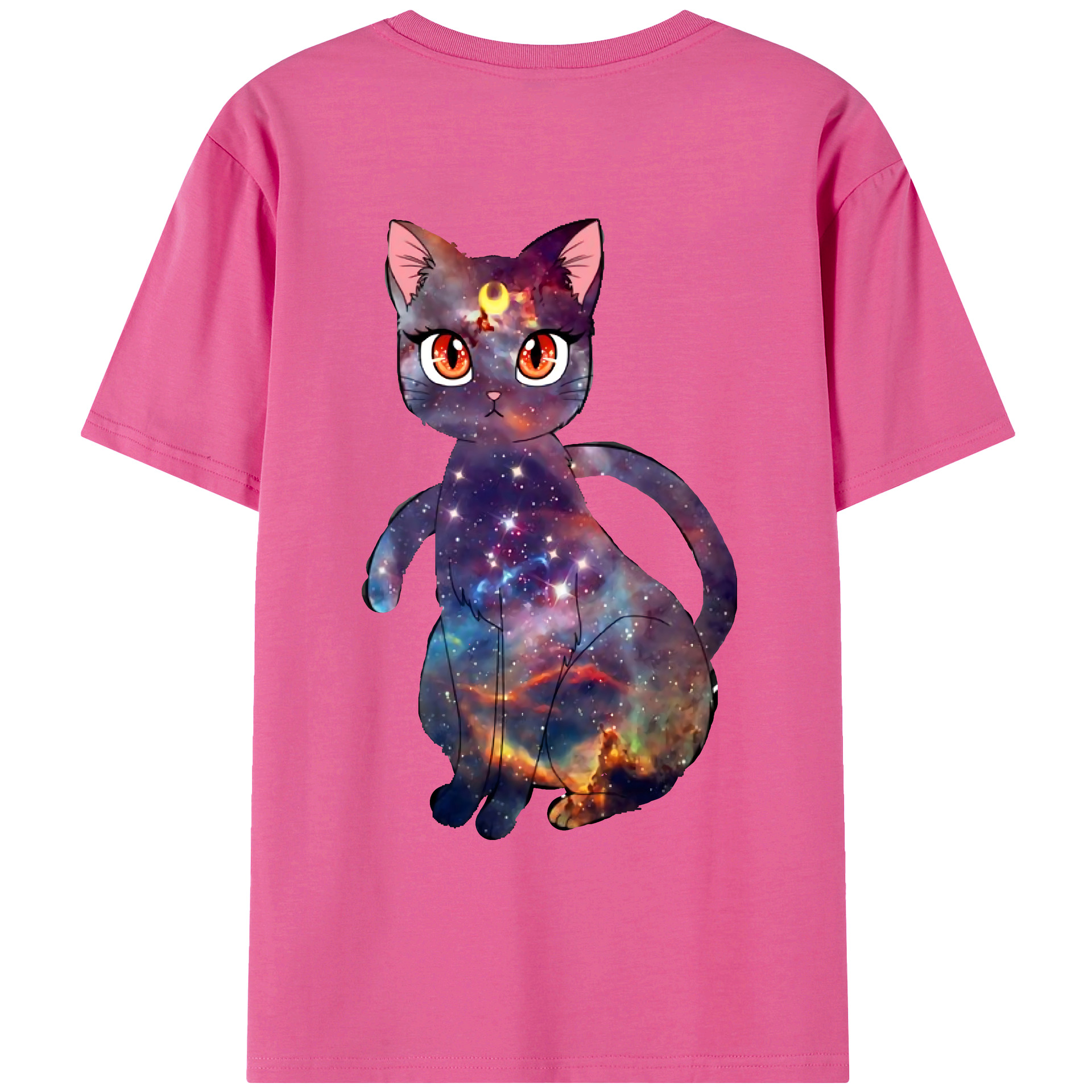 （画像用） 美少女戦士セーラームーン Sailor Moon レディース半袖Tシャツ(バックプリント)