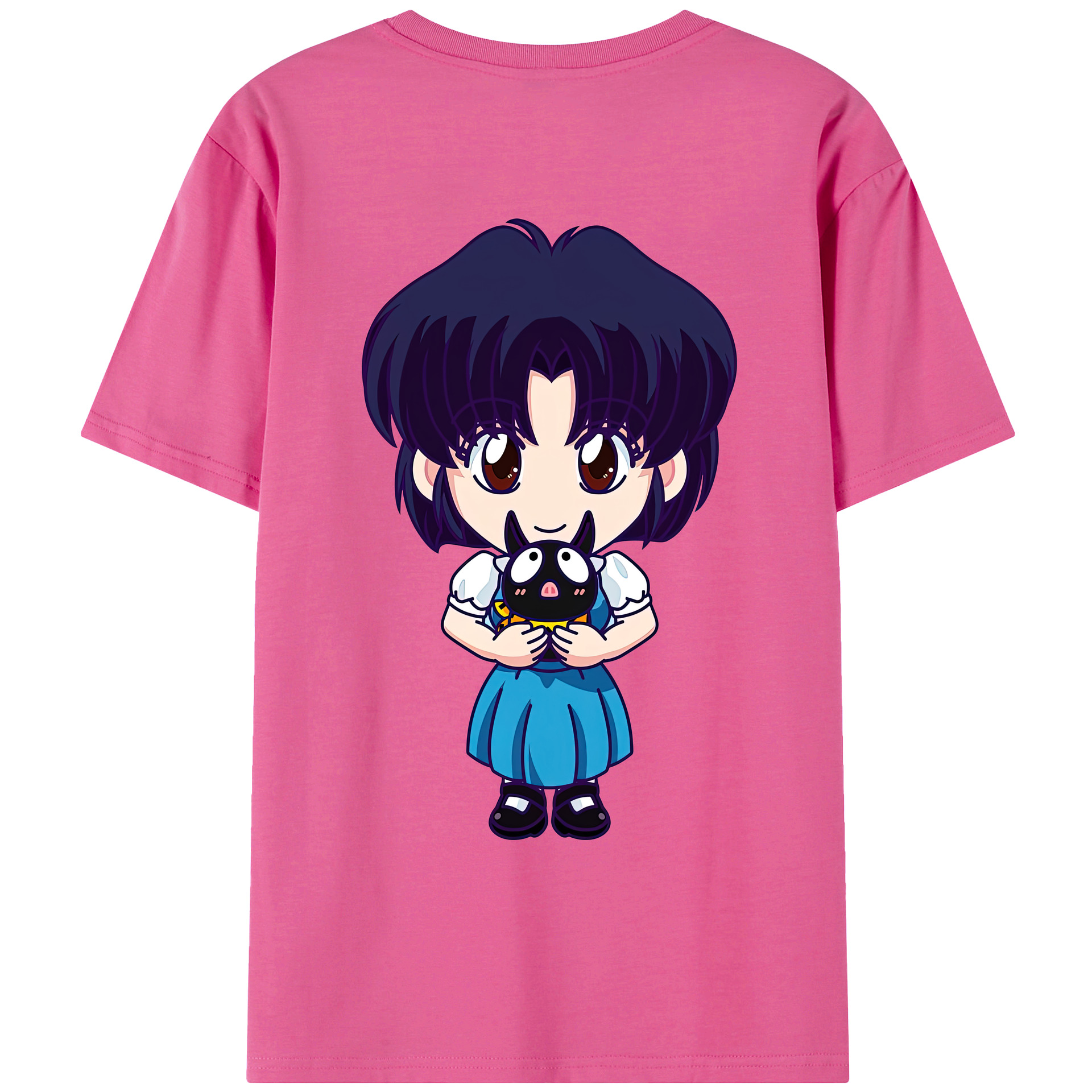（画像用） 美少女戦士セーラームーン 水野 亜美 みずの あみ Sailor Moon Mizuno Ami レディース半袖Tシャツ(バックプリント)