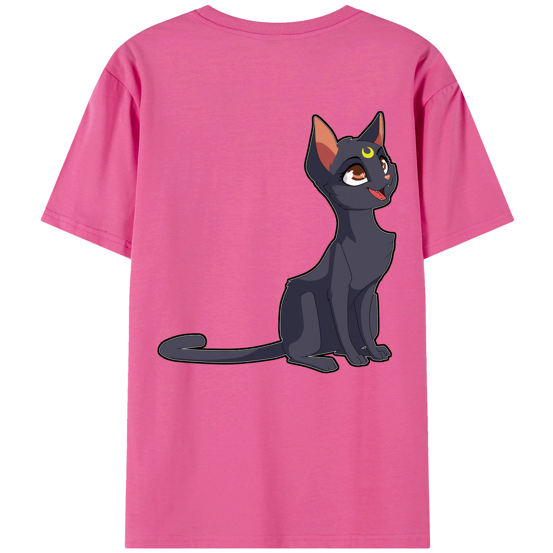 （画像用） 美少女戦士セーラームーン Sailor Moon レディース半袖Tシャツ(バックプリント)