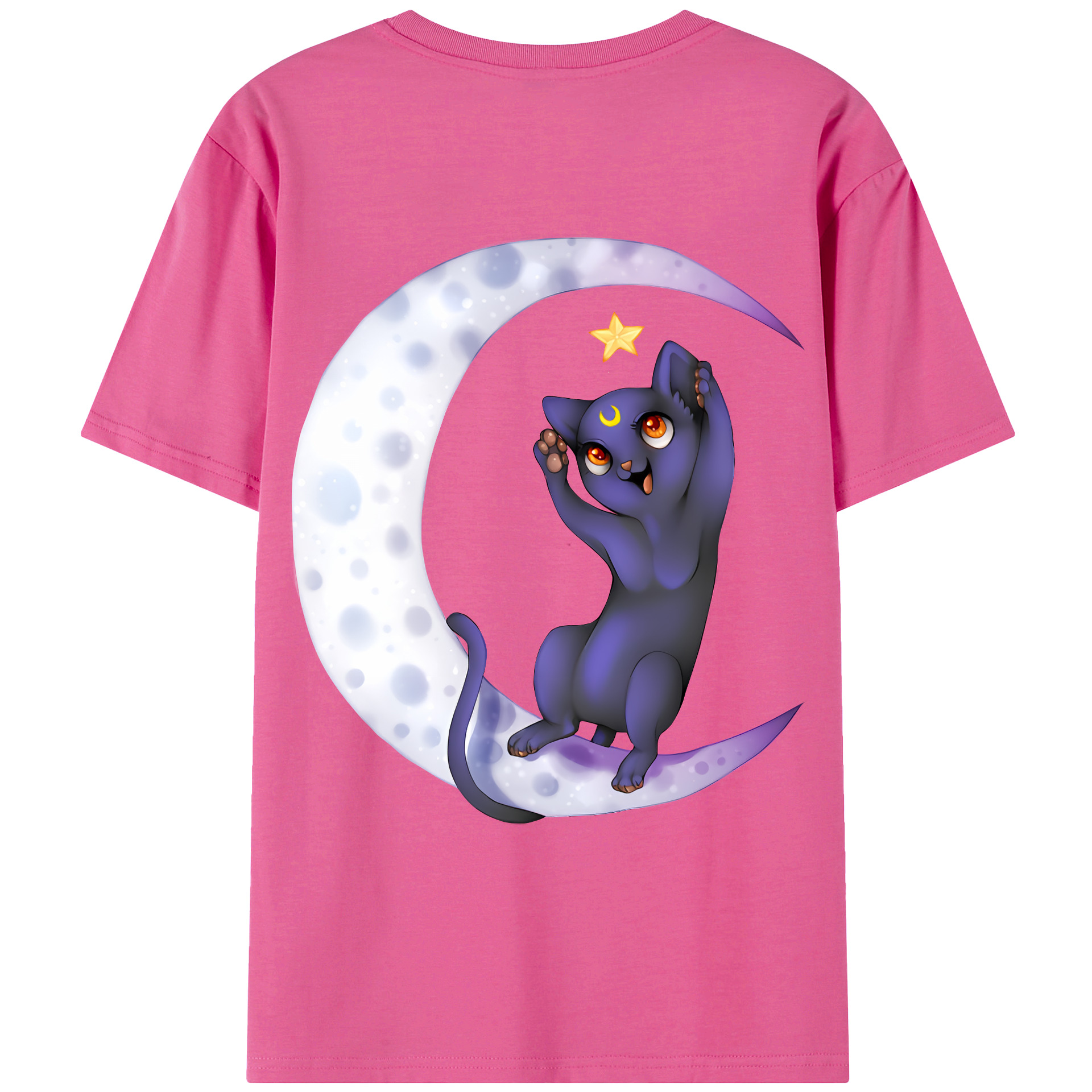 （画像用） 美少女戦士セーラームーン Sailor Moon レディース半袖Tシャツ(バックプリント)