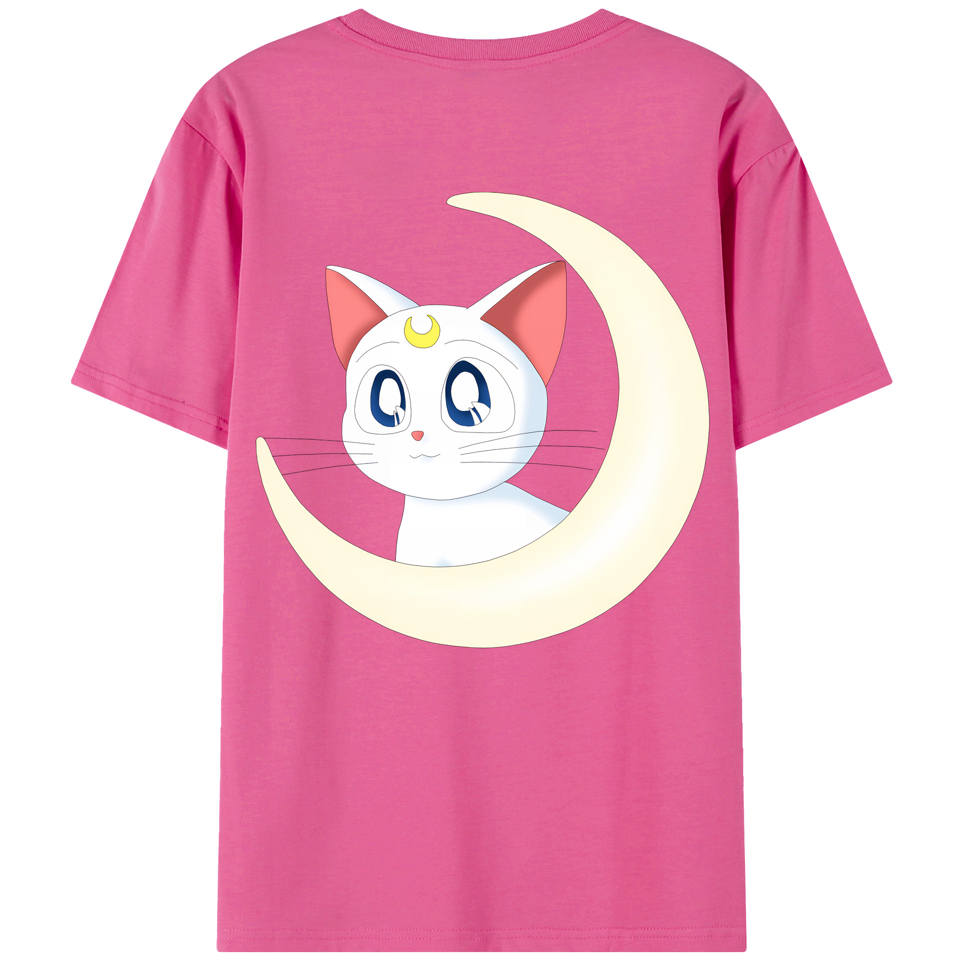 （画像用） 美少女戦士セーラームーン Sailor Moon レディース半袖Tシャツ(バックプリント)