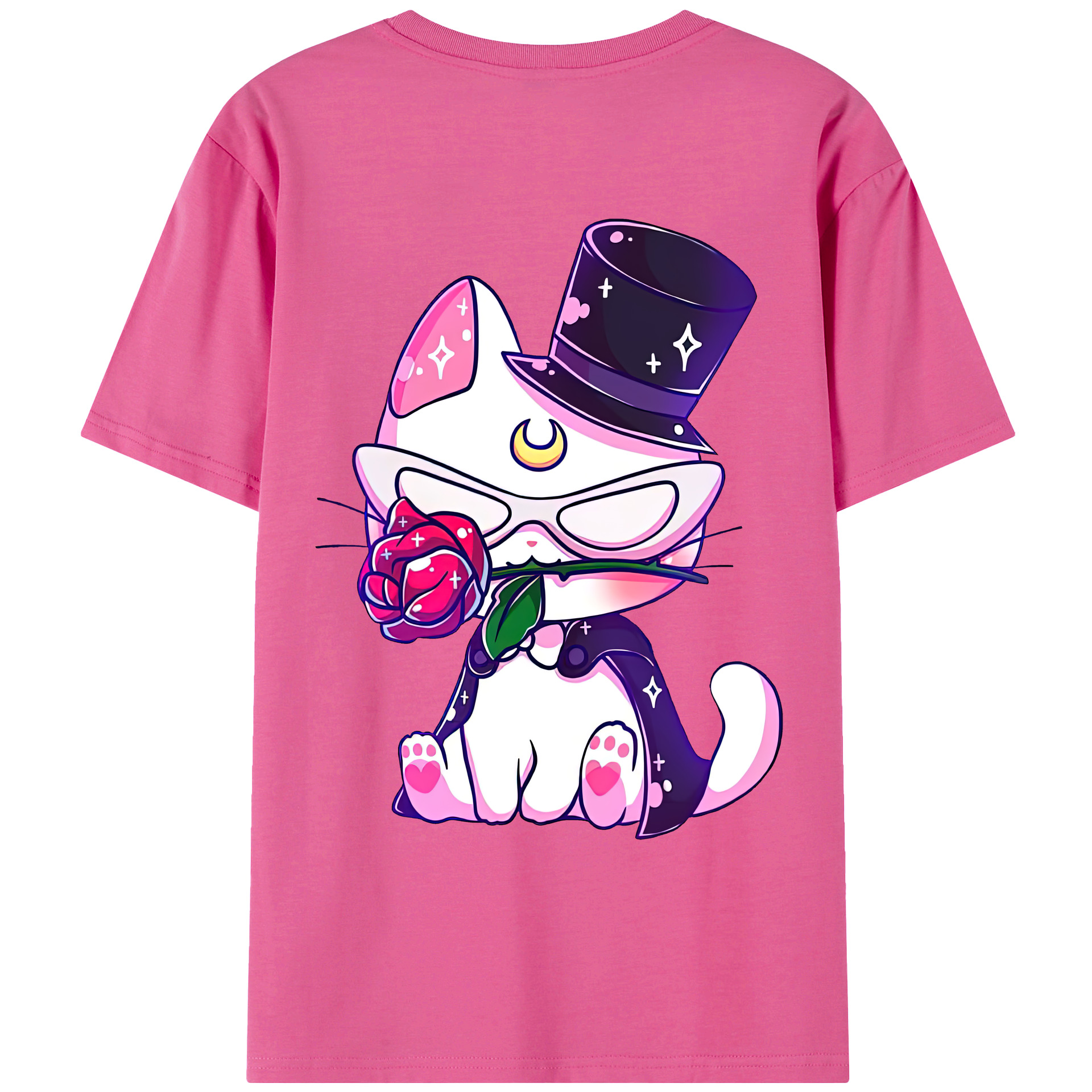 （画像用） 美少女戦士セーラームーン Sailor Moon レディース半袖Tシャツ(バックプリント)