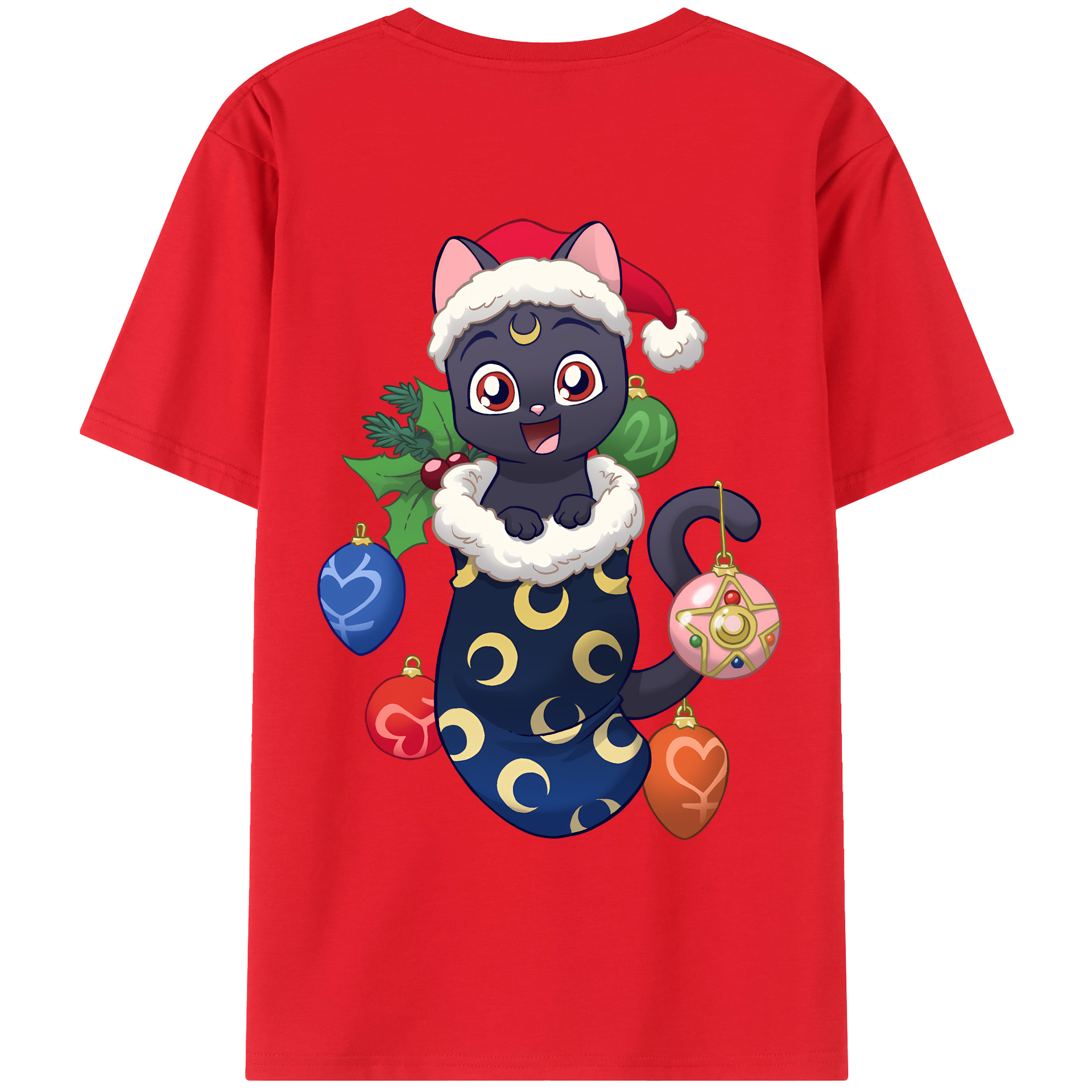 （画像用） 美少女戦士セーラームーン Sailor Moon レディース半袖Tシャツ(バックプリント)