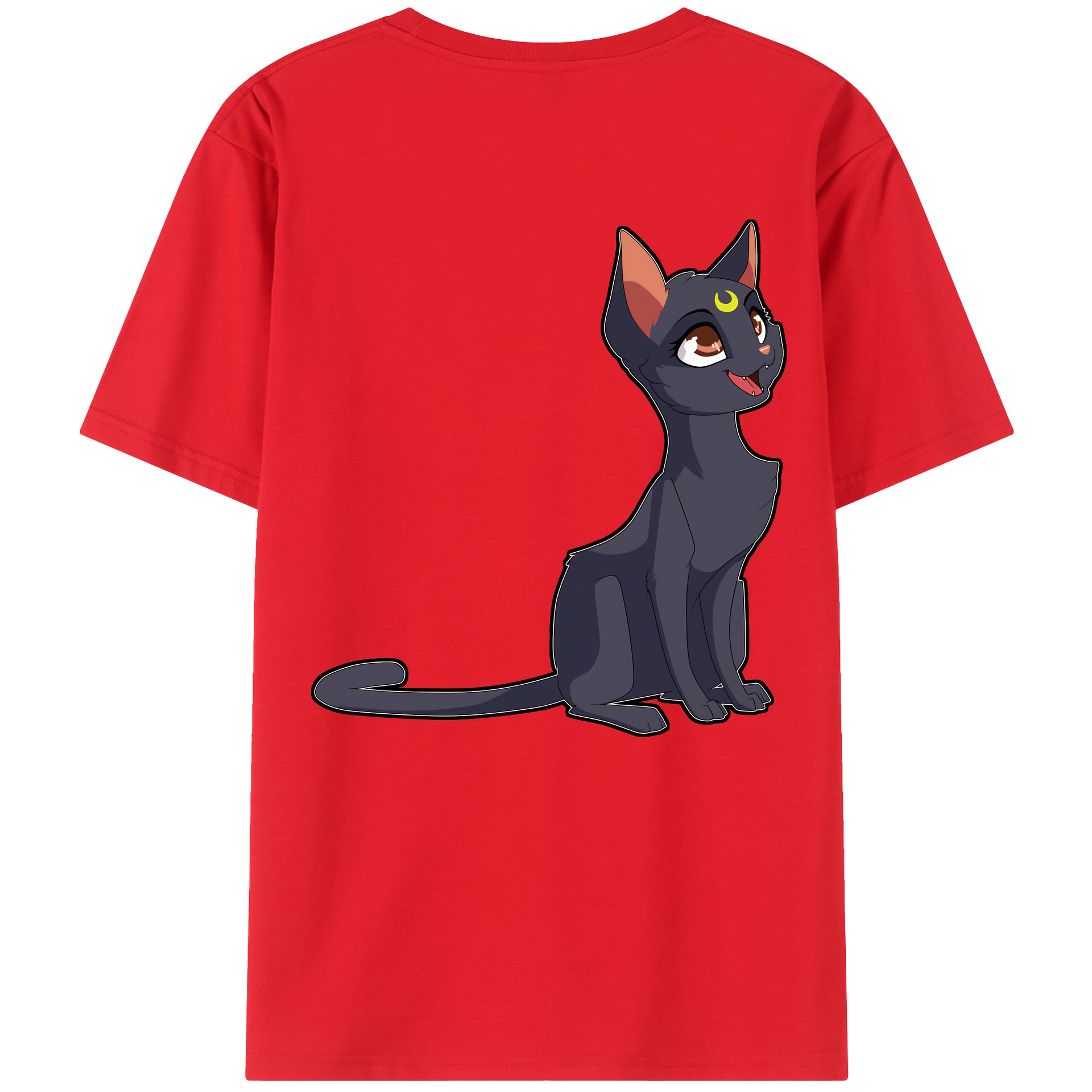（画像用） 美少女戦士セーラームーン Sailor Moon レディース半袖Tシャツ(バックプリント)